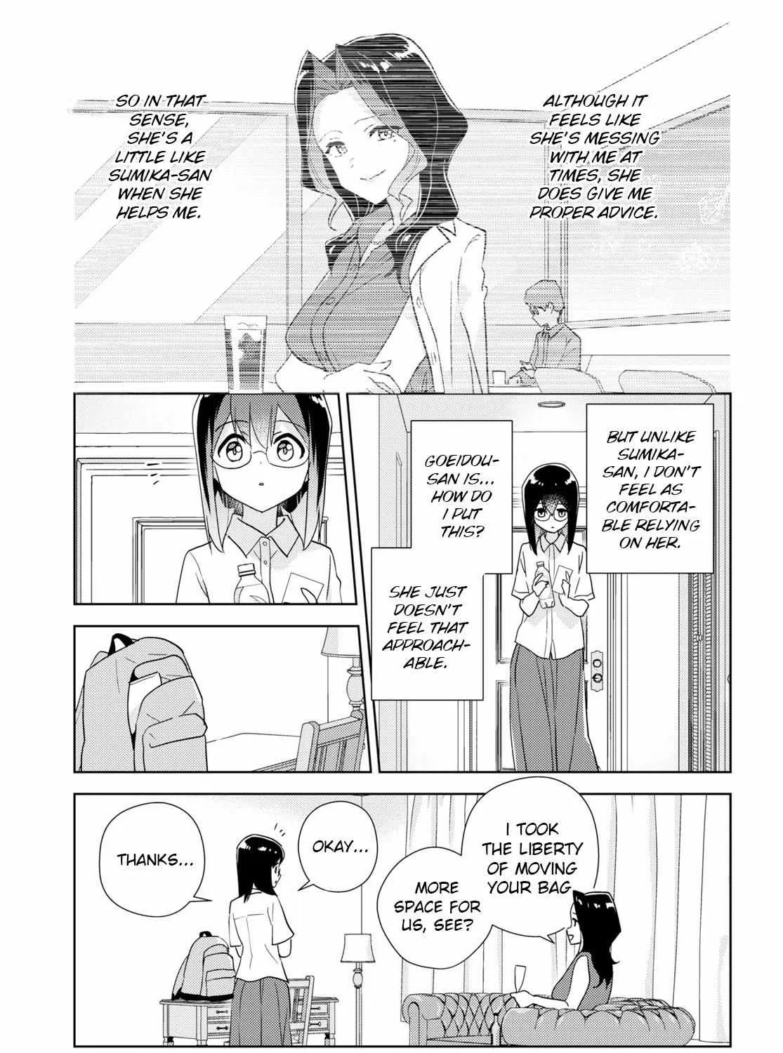 Watashi no Yuri wa Oshigoto desu! Chapter 57 page 12 - 