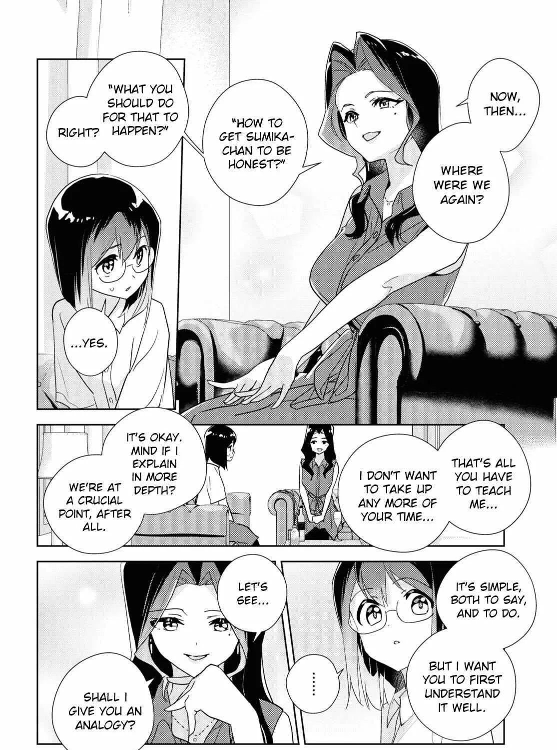 Watashi no Yuri wa Oshigoto desu! Chapter 57 page 14 - 