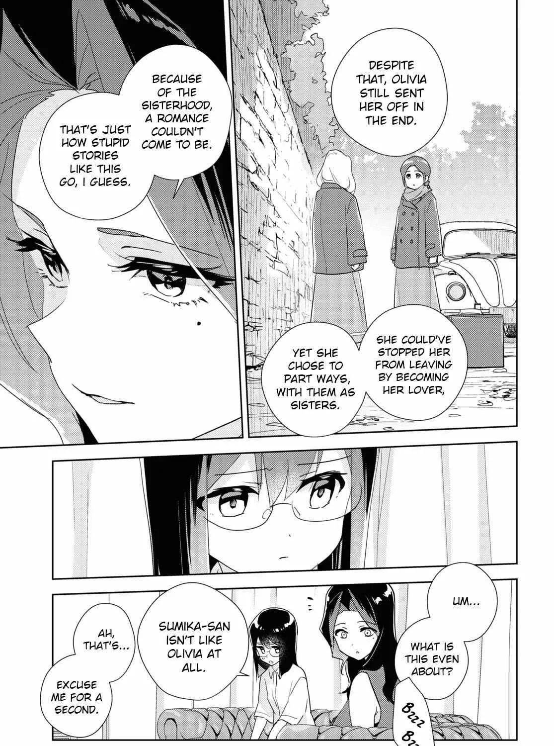 Watashi no Yuri wa Oshigoto desu! Chapter 57 page 28 - 