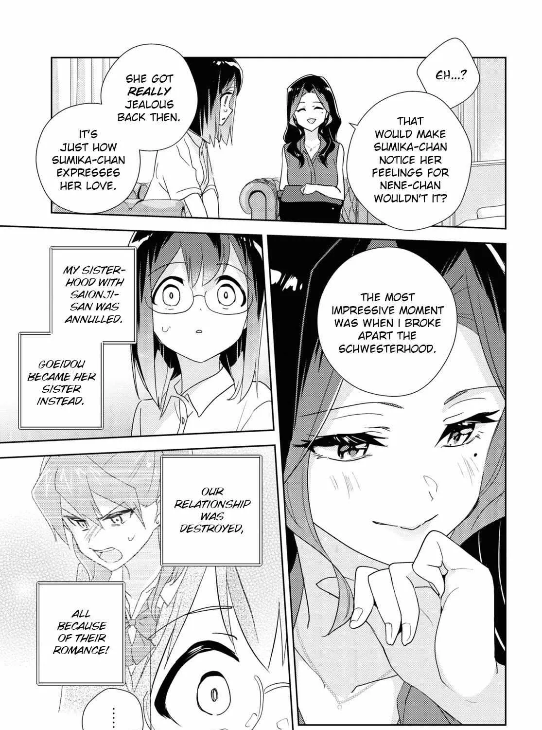 Watashi no Yuri wa Oshigoto desu! Chapter 57 page 36 - 