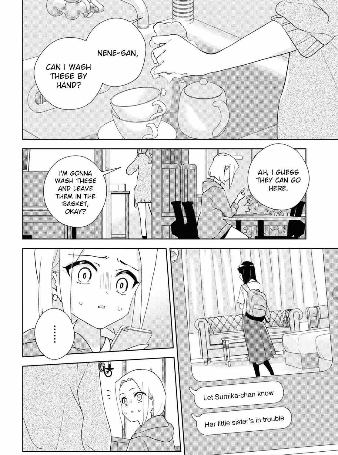 Watashi no Yuri wa Oshigoto desu! Chapter 58 page 4 - 