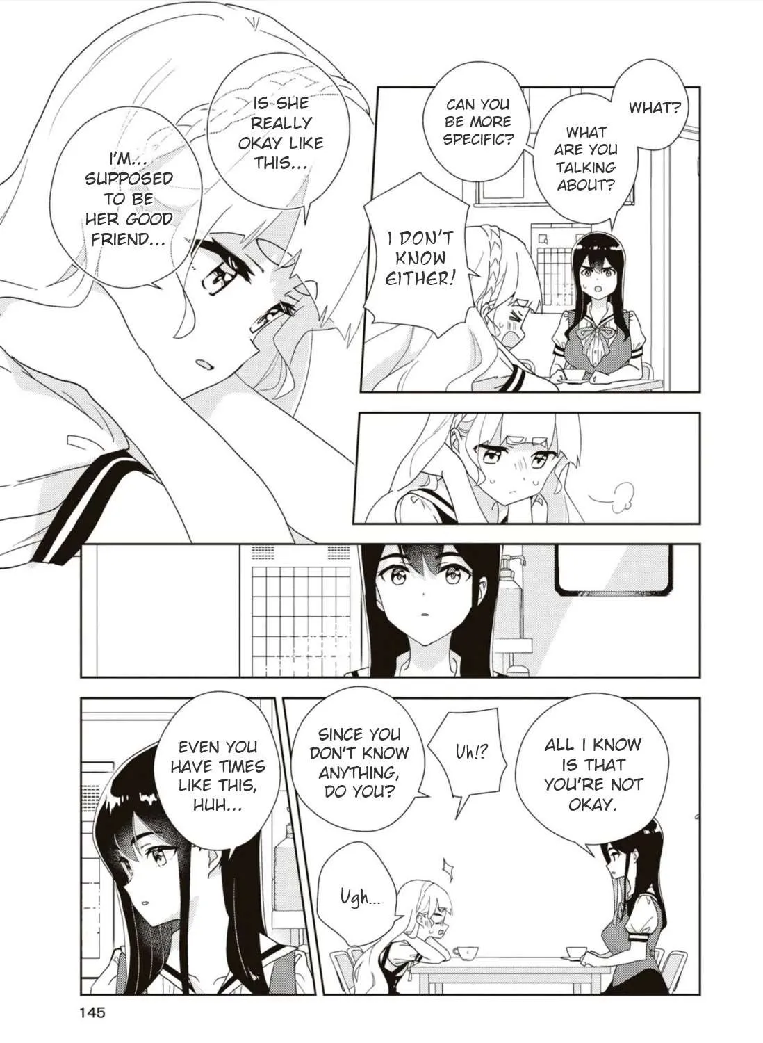 Watashi no Yuri wa Oshigoto desu! Chapter 61.5 page 3 - 