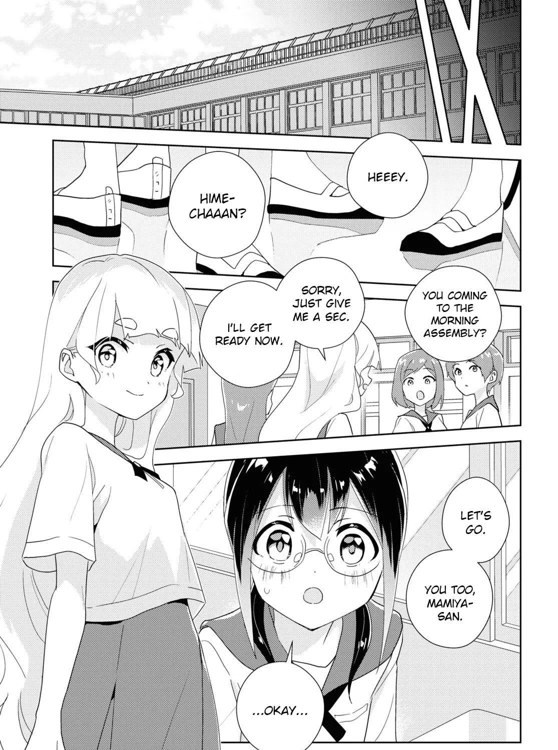 Watashi no Yuri wa Oshigoto desu! Chapter 62 page 9 - 