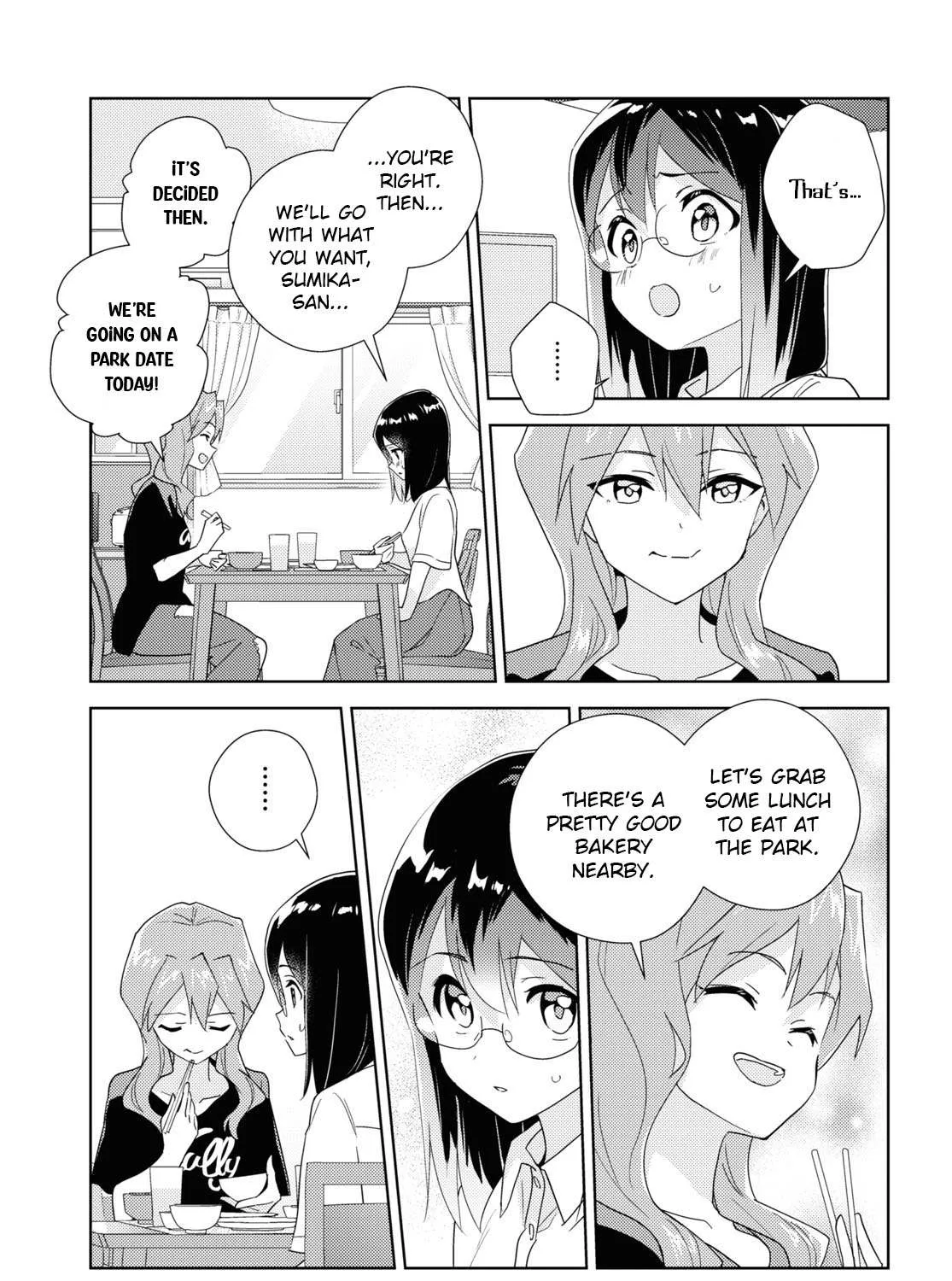 Watashi no Yuri wa Oshigoto desu! Chapter 63 page 14 - 