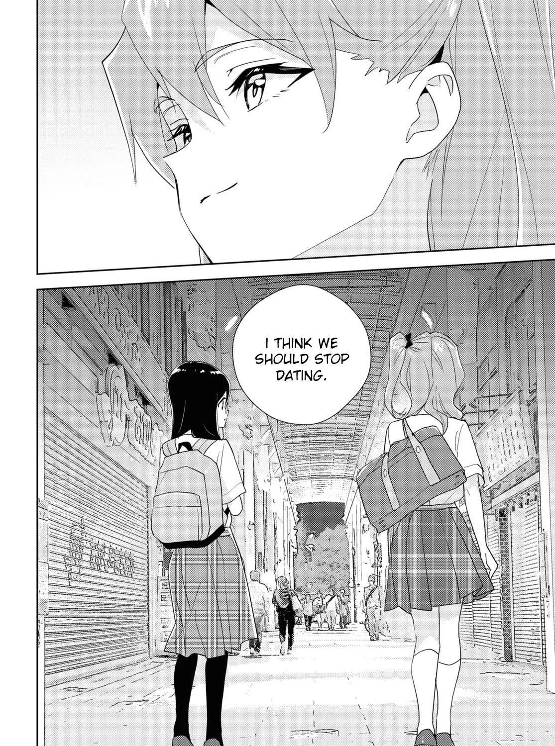 Watashi no Yuri wa Oshigoto desu! Chapter 64 page 35 - 