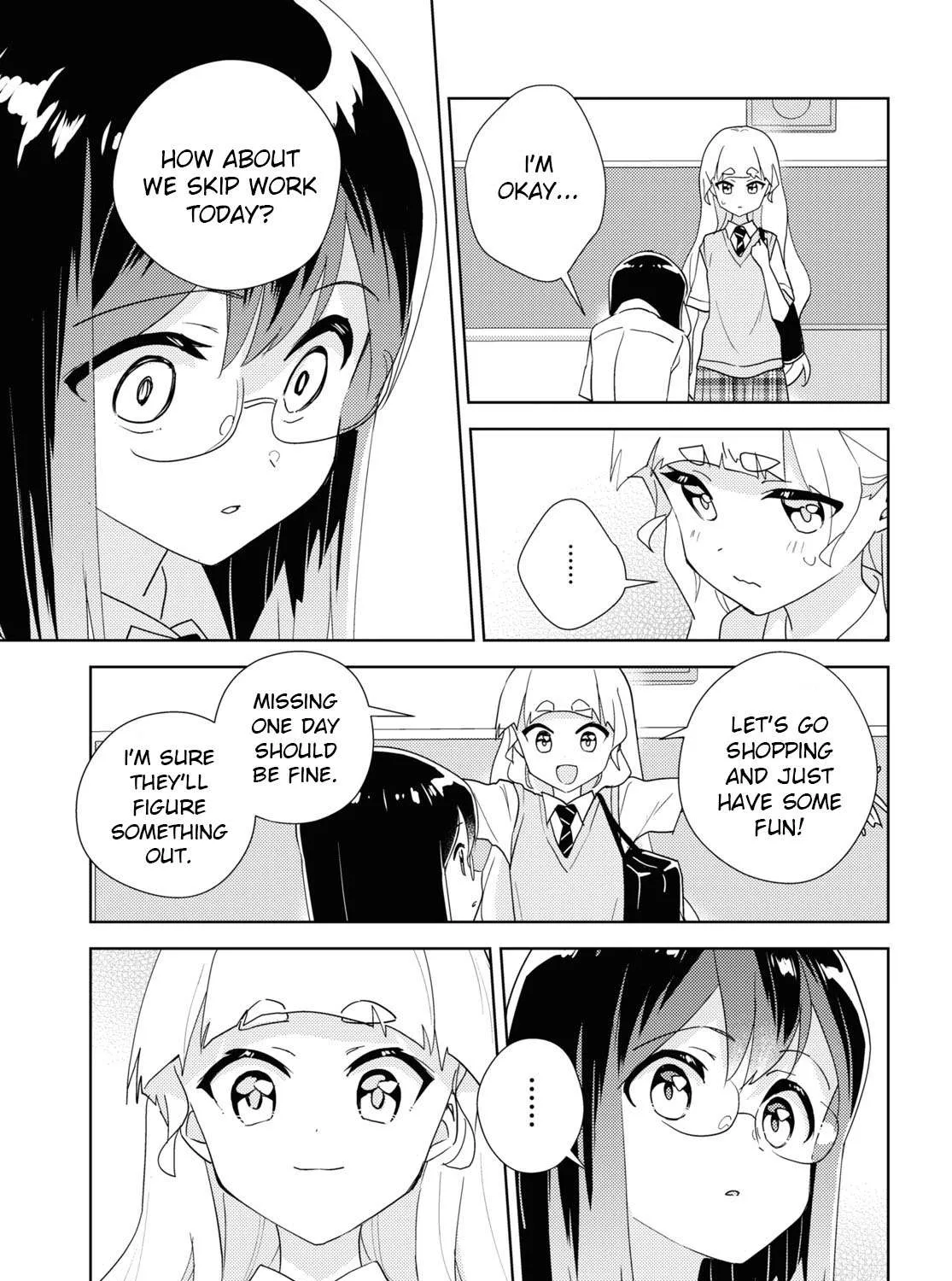 Watashi no Yuri wa Oshigoto desu! Chapter 65 page 9 - 
