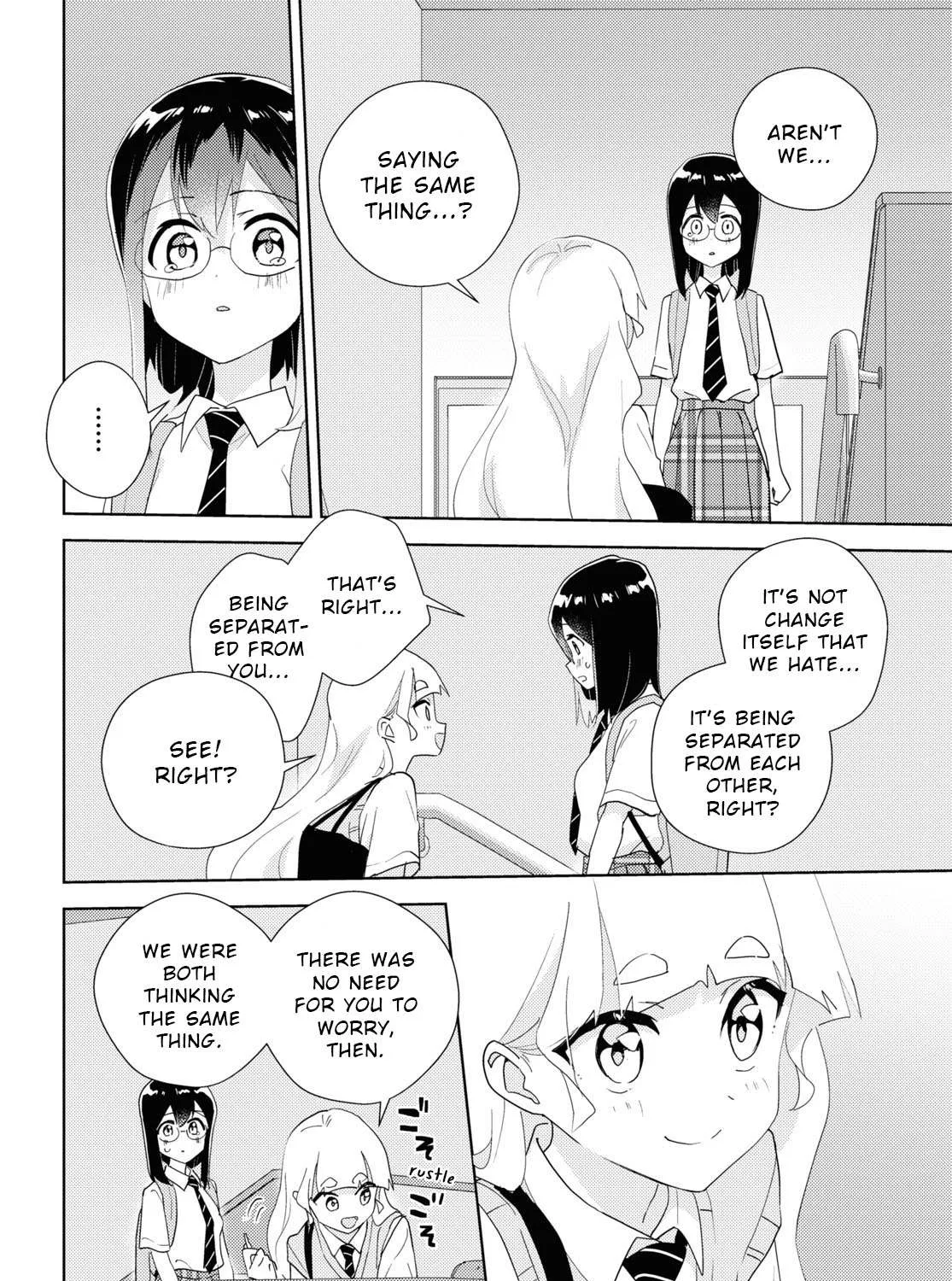 Watashi no Yuri wa Oshigoto desu! Chapter 66 page 56 - 