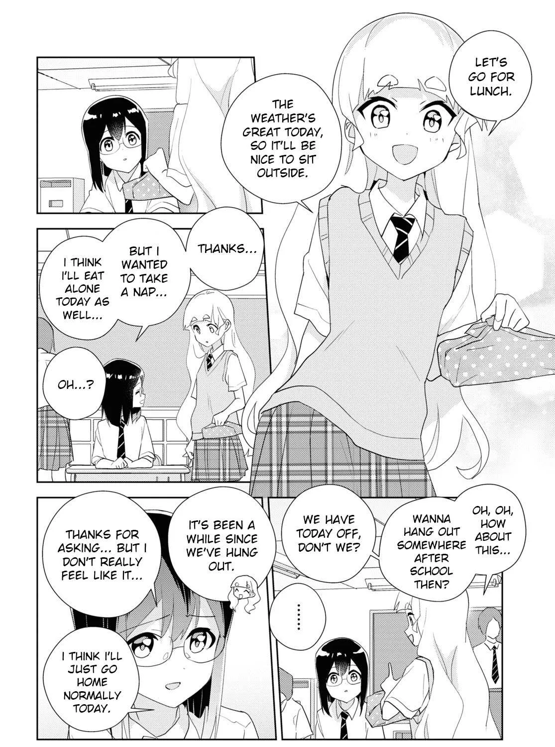 Watashi no Yuri wa Oshigoto desu! Chapter 66 page 8 - 