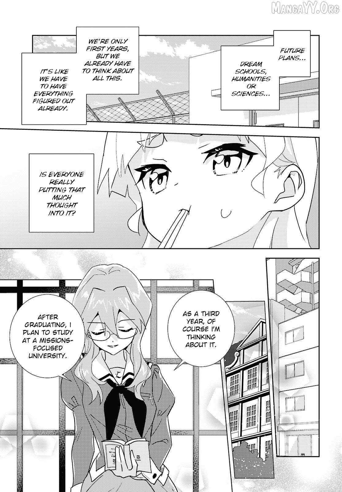 Watashi no Yuri wa Oshigoto desu! Chapter 72 page 11 - 