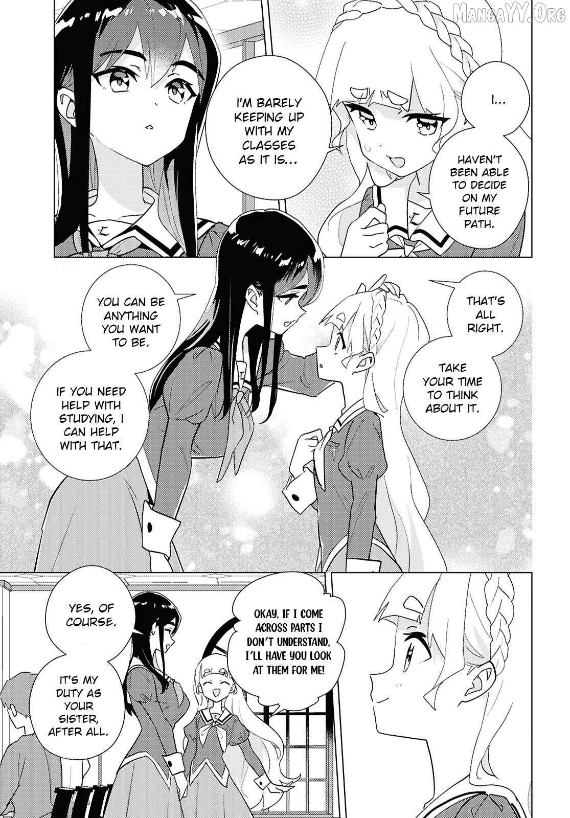 Watashi no Yuri wa Oshigoto desu! Chapter 72 page 15 - 