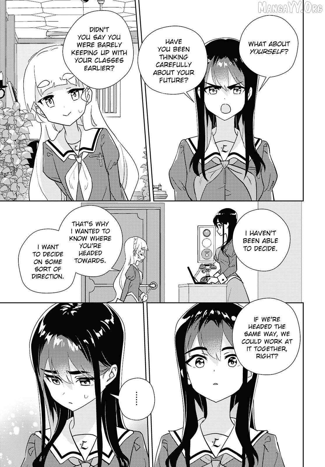 Watashi no Yuri wa Oshigoto desu! Chapter 72 page 19 - 