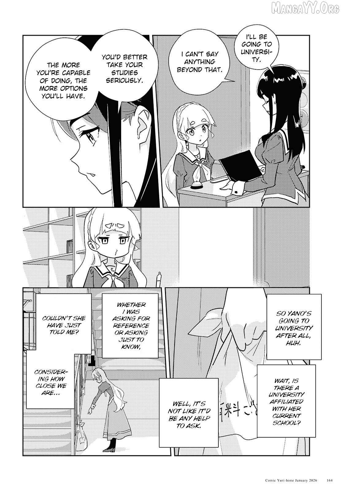 Watashi no Yuri wa Oshigoto desu! Chapter 72 page 20 - 