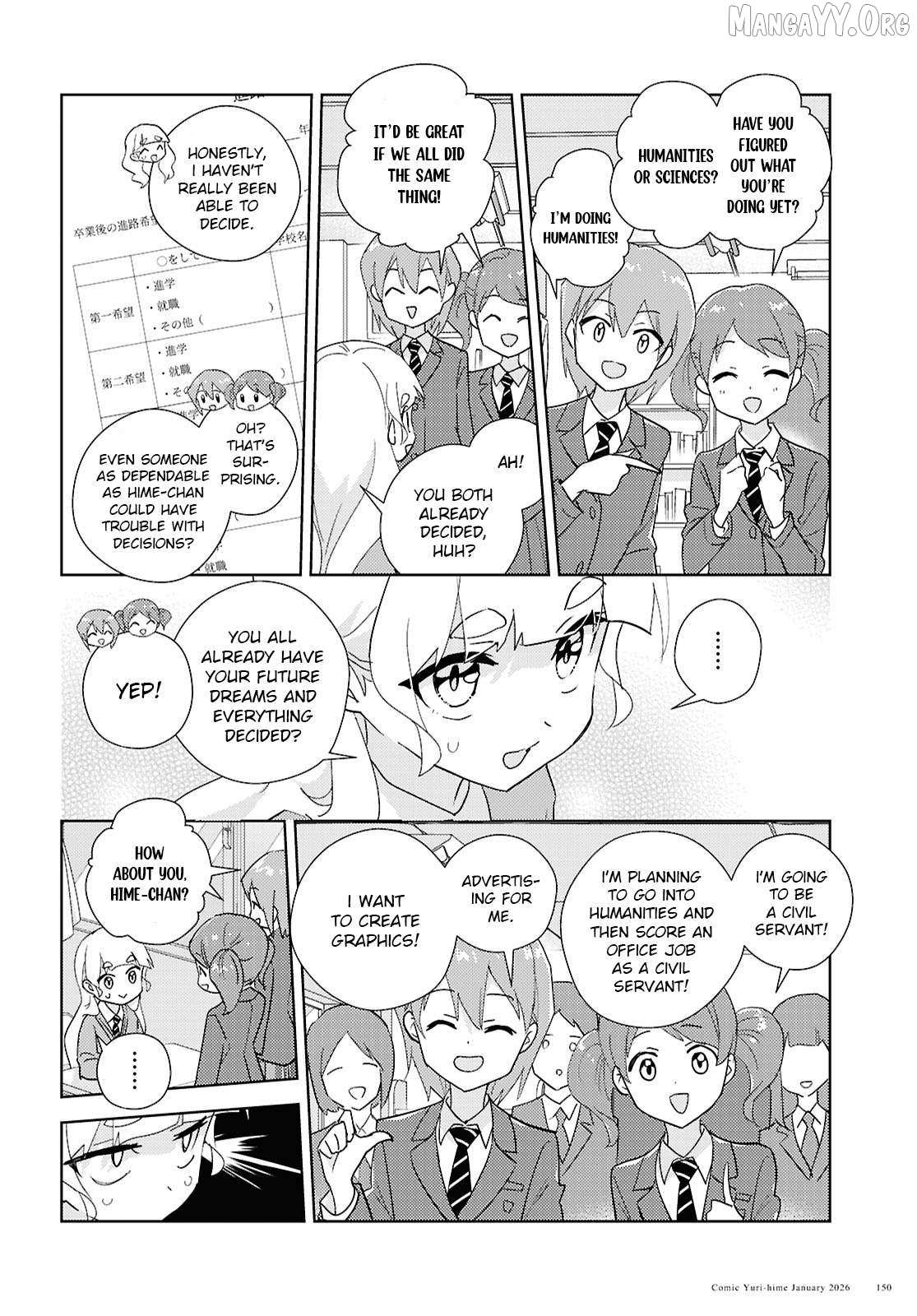 Watashi no Yuri wa Oshigoto desu! Chapter 72 page 6 - 