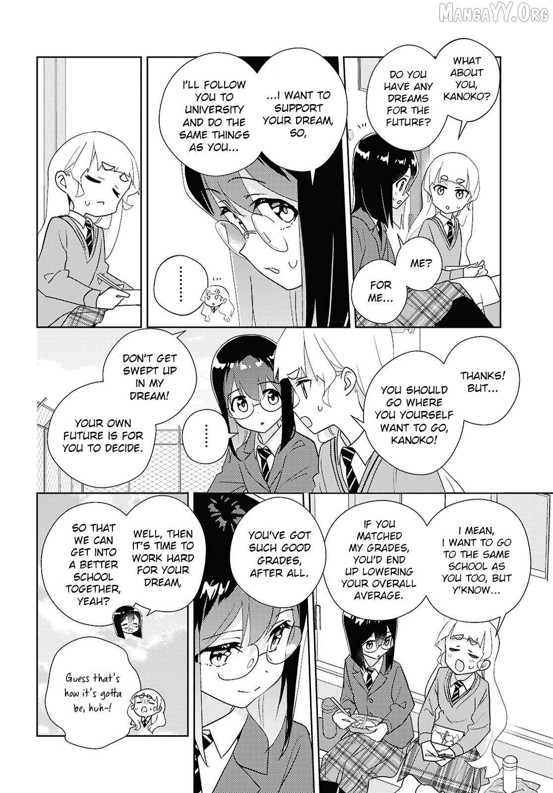 Watashi no Yuri wa Oshigoto desu! Chapter 72 page 10 - 