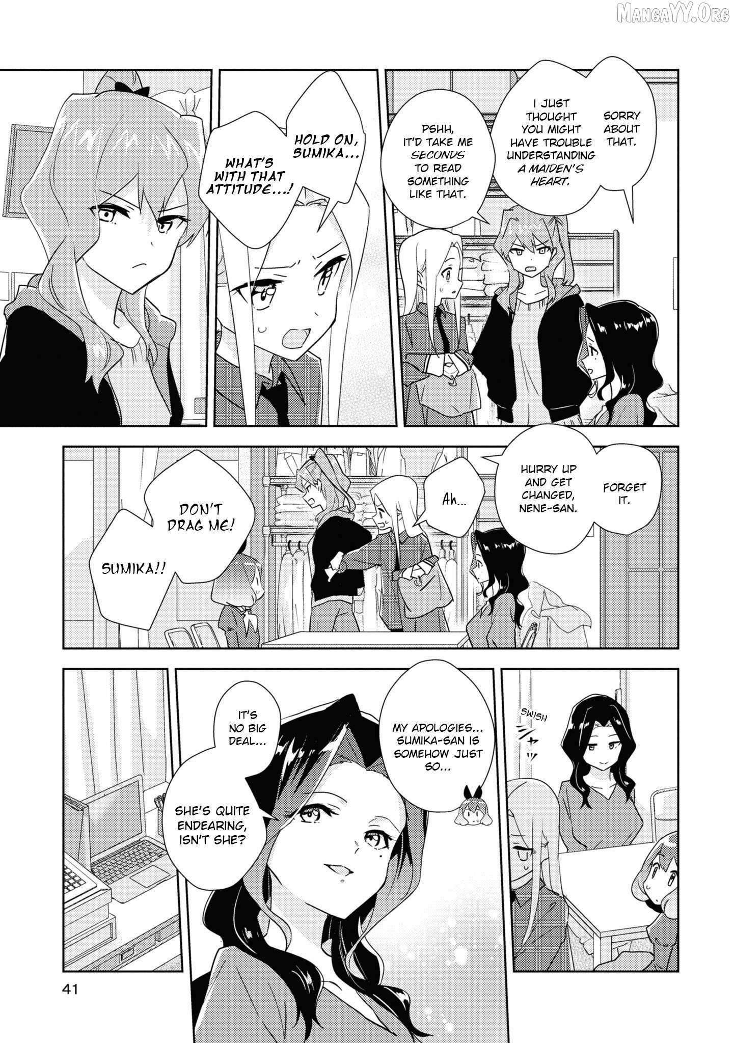 Watashi no Yuri wa Oshigoto desu! Chapter 74 page 12 - 