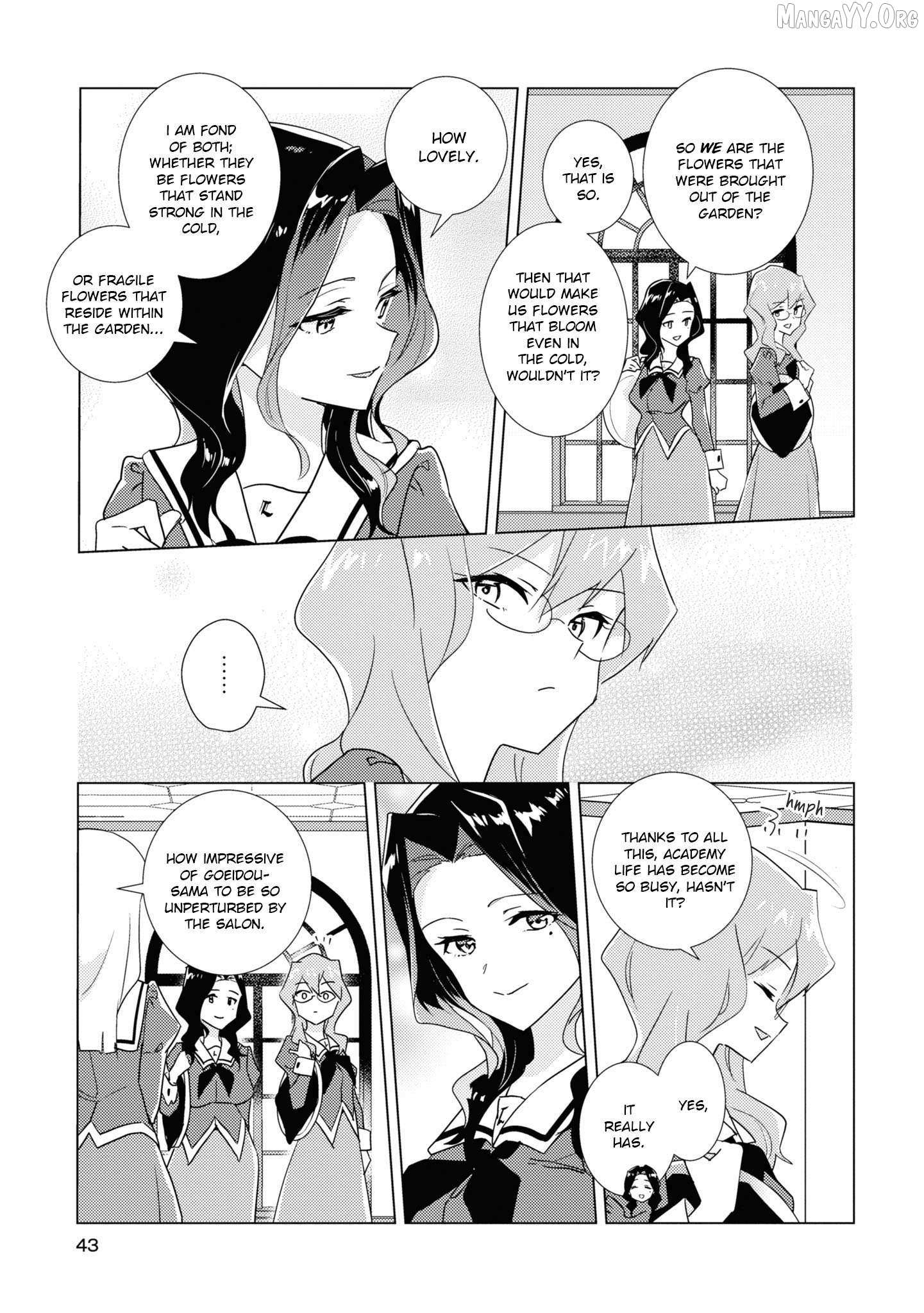 Watashi no Yuri wa Oshigoto desu! Chapter 74 page 14 - 