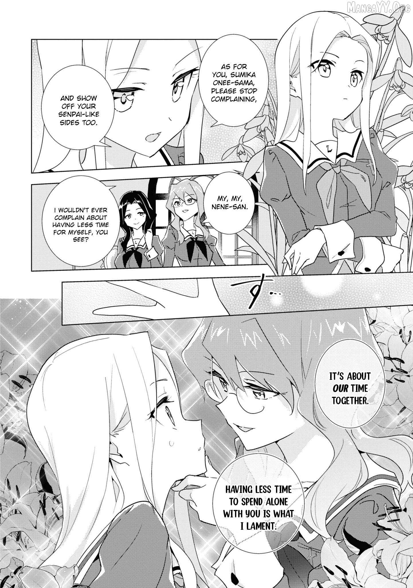 Watashi no Yuri wa Oshigoto desu! Chapter 74 page 15 - 