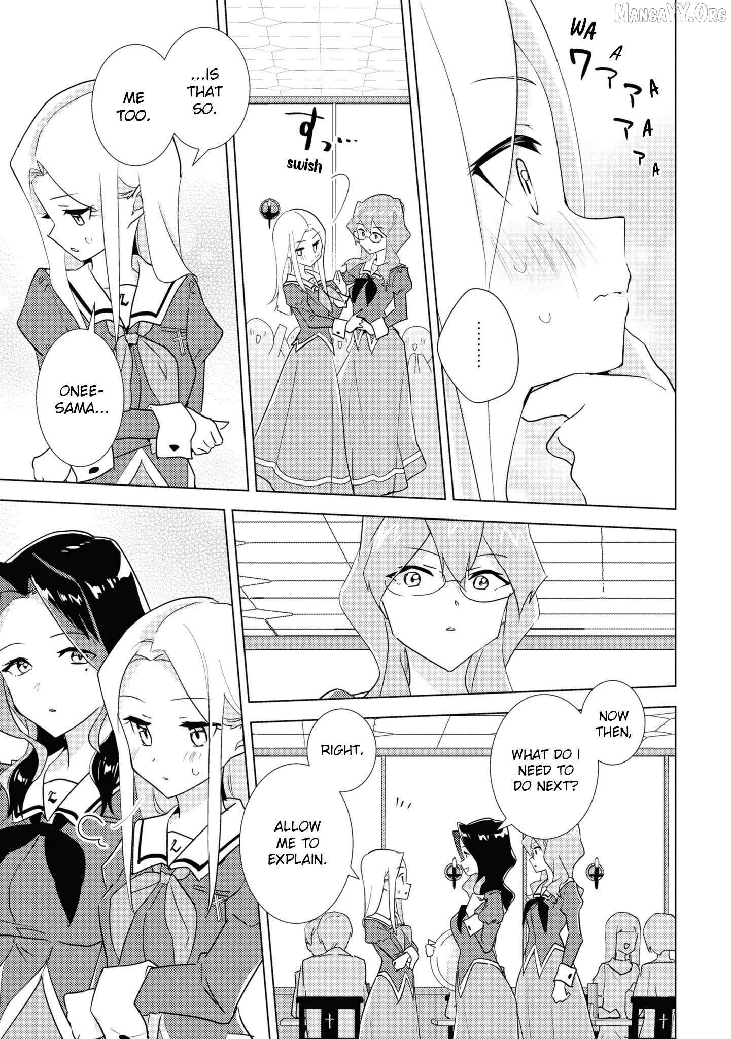 Watashi no Yuri wa Oshigoto desu! Chapter 74 page 16 - 