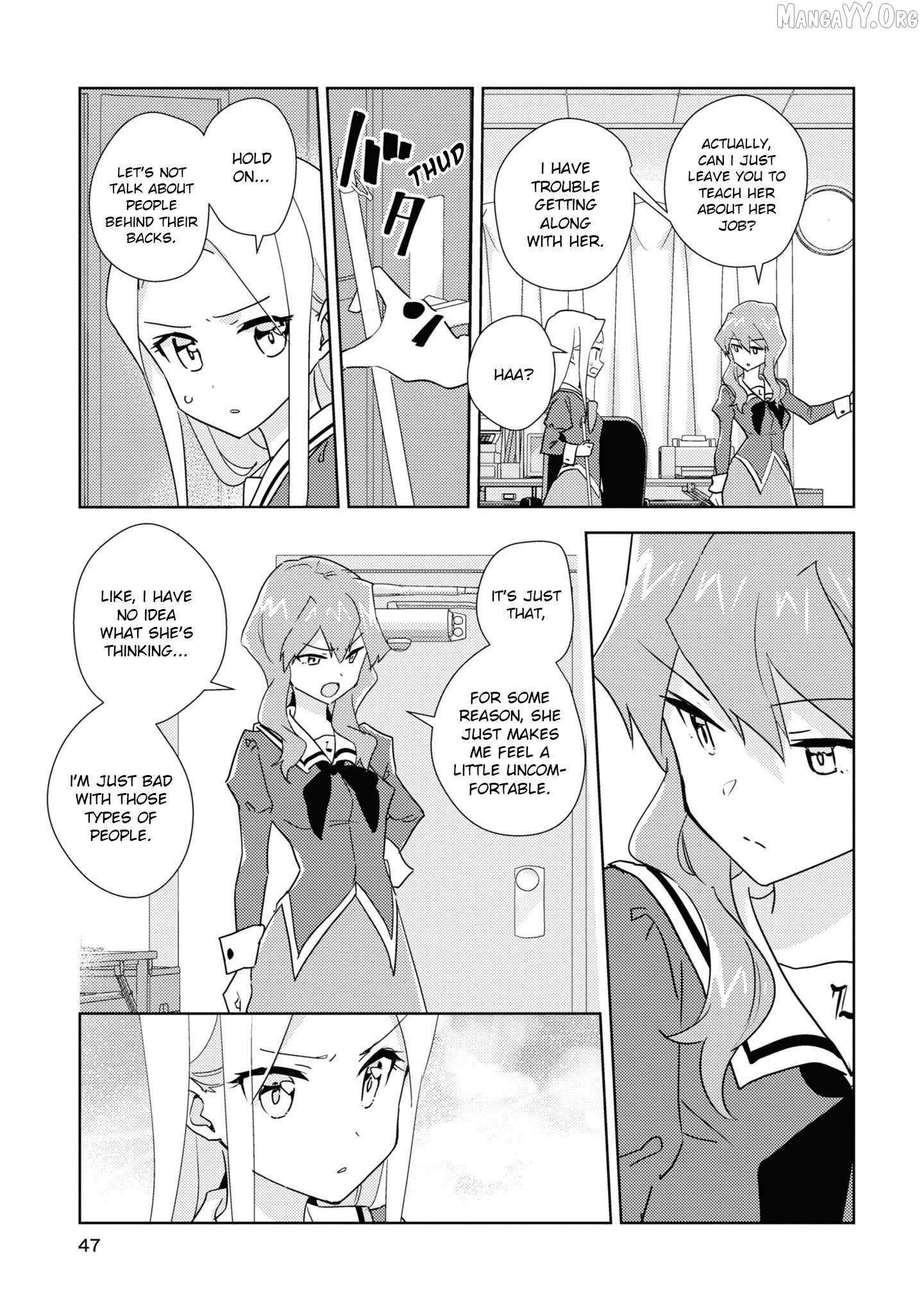 Watashi no Yuri wa Oshigoto desu! Chapter 74 page 18 - 