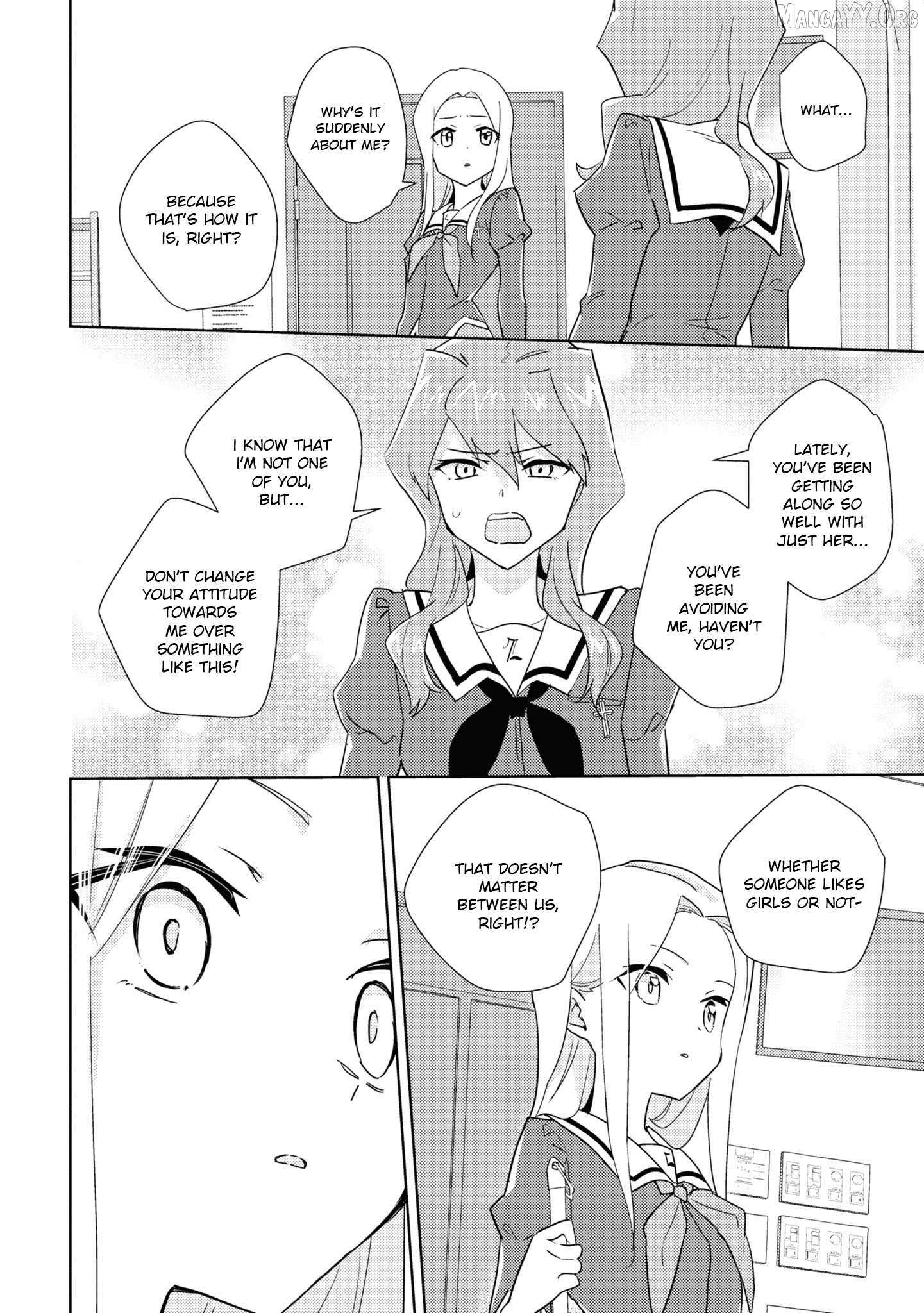 Watashi no Yuri wa Oshigoto desu! Chapter 74 page 21 - 