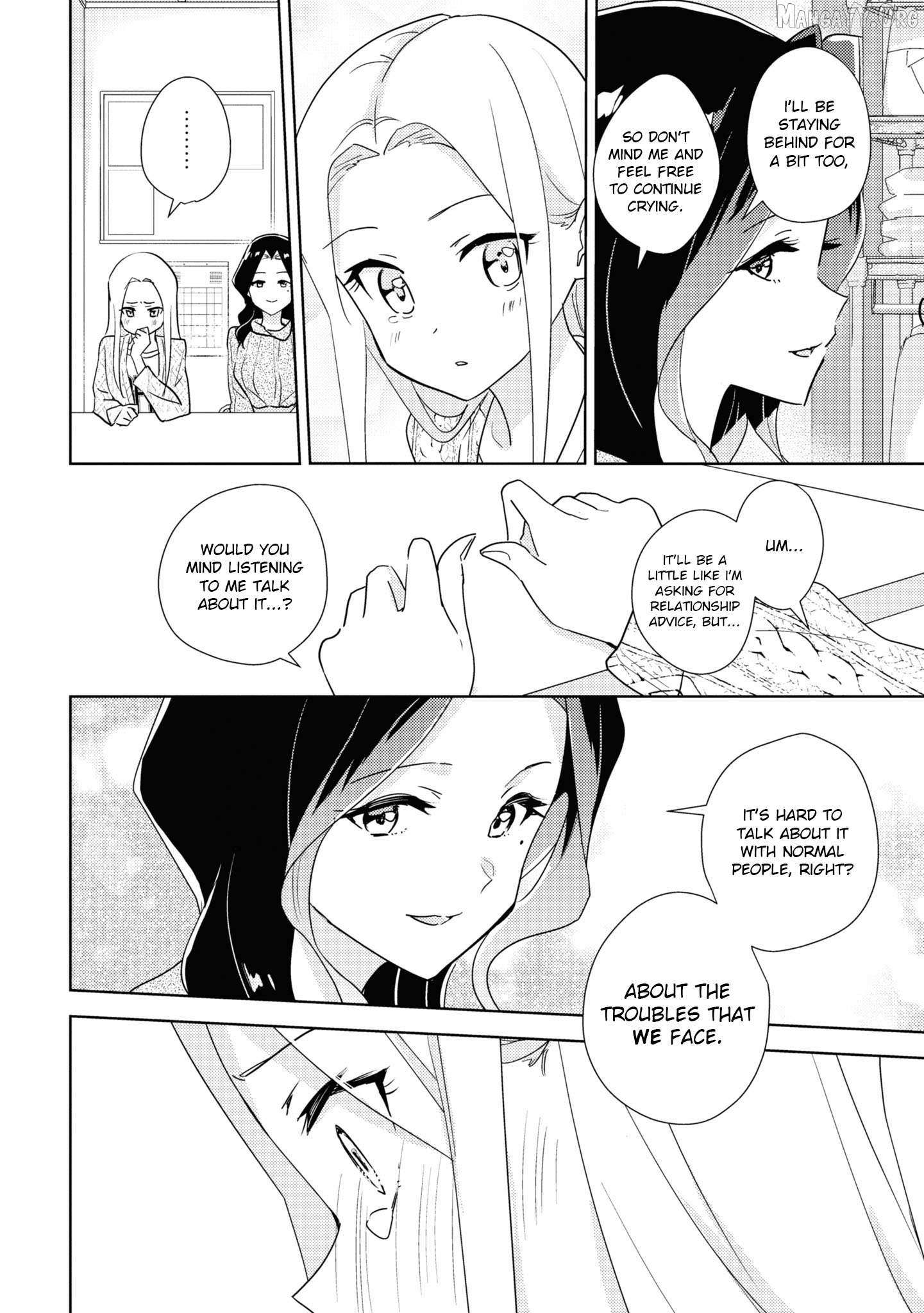 Watashi no Yuri wa Oshigoto desu! Chapter 74 page 25 - 