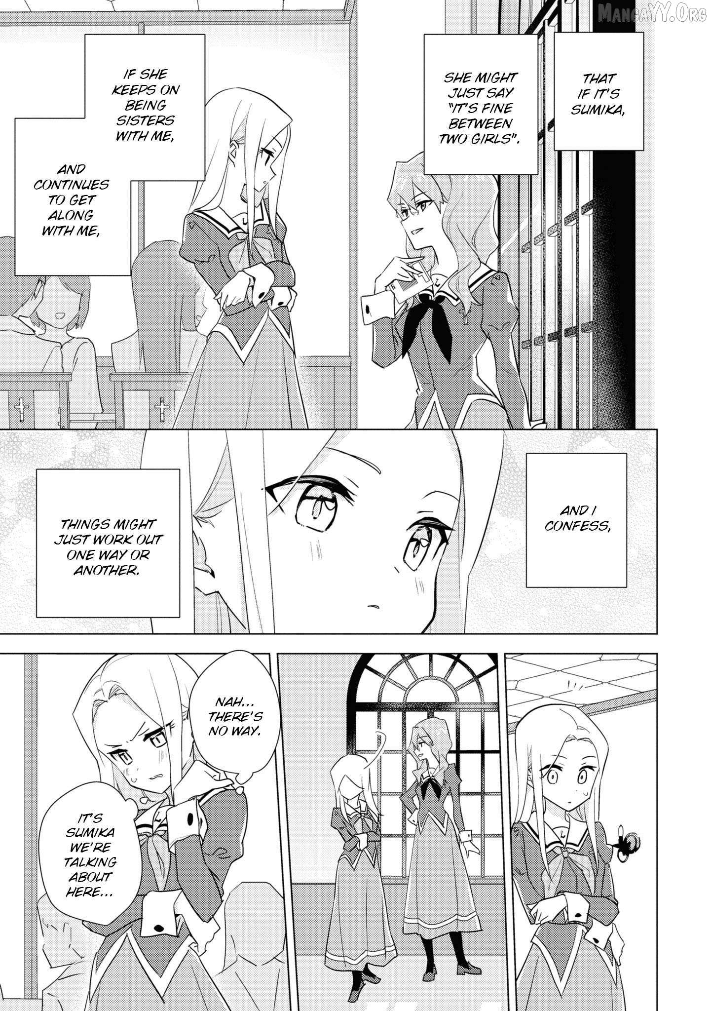 Watashi no Yuri wa Oshigoto desu! Chapter 74 page 8 - 