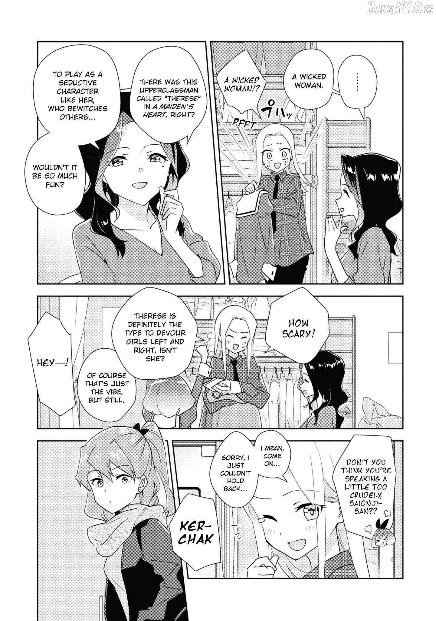 Watashi no Yuri wa Oshigoto desu! Chapter 74 page 10 - 