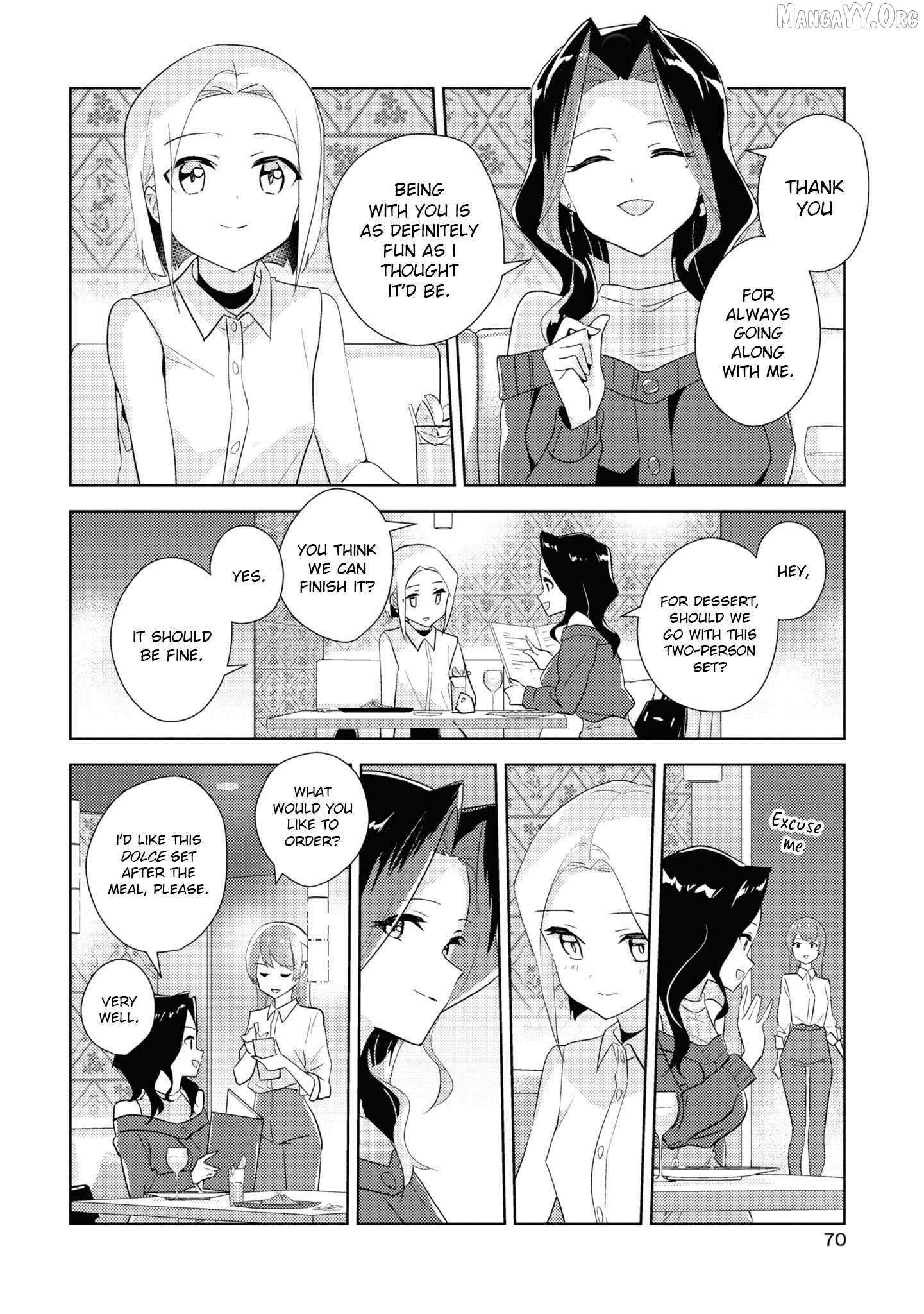 Watashi no Yuri wa Oshigoto desu! Chapter 75 page 14 - 