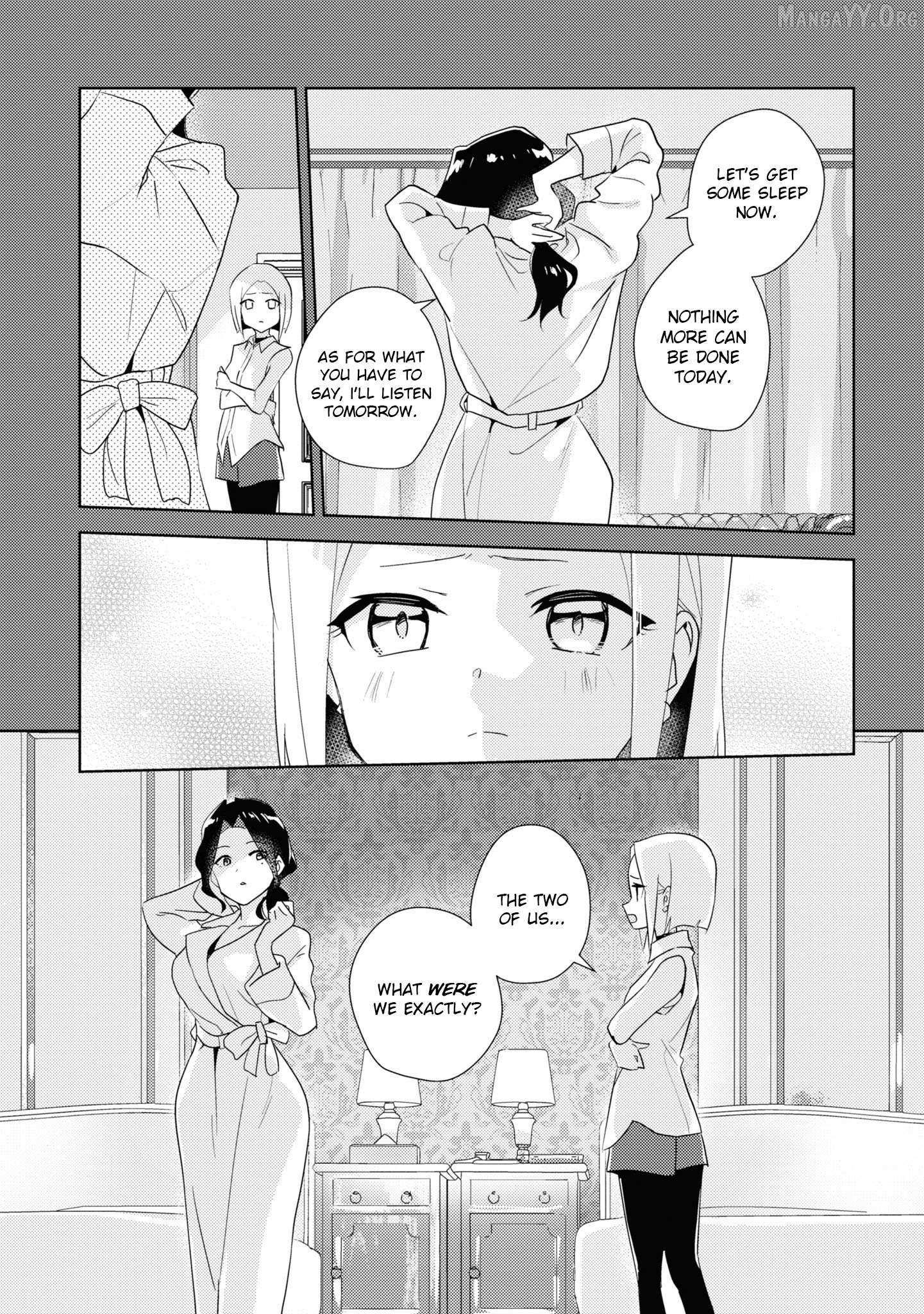 Watashi no Yuri wa Oshigoto desu! Chapter 75 page 21 - 