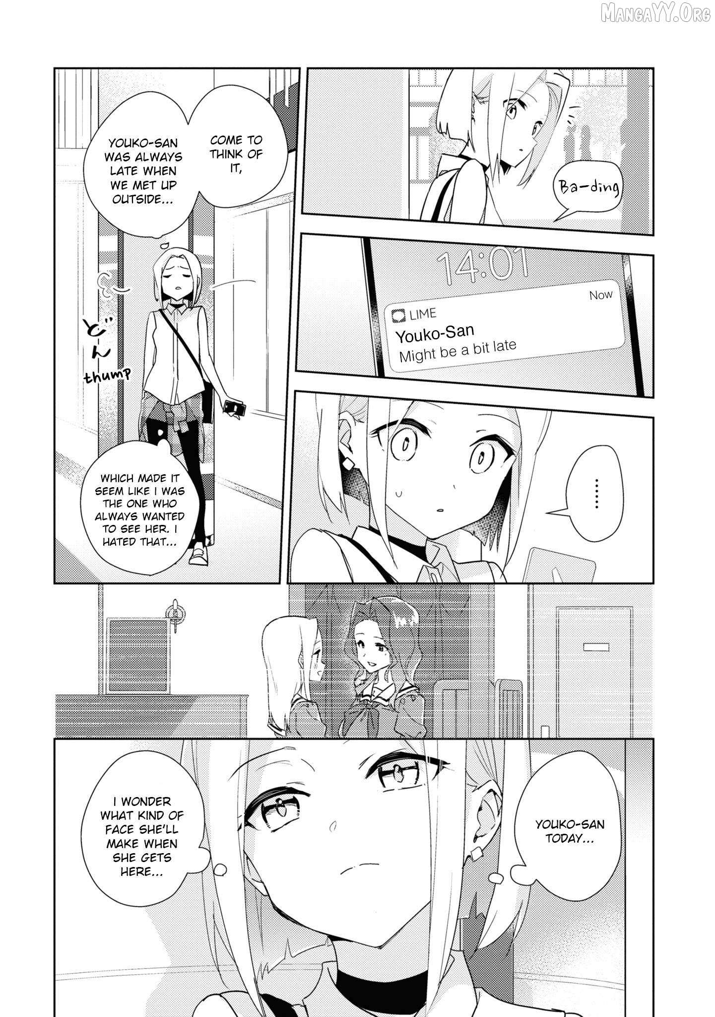 Watashi no Yuri wa Oshigoto desu! Chapter 75 page 4 - 