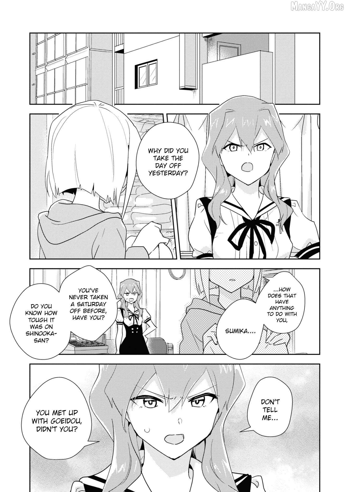 Watashi no Yuri wa Oshigoto desu! Chapter 75 page 35 - 