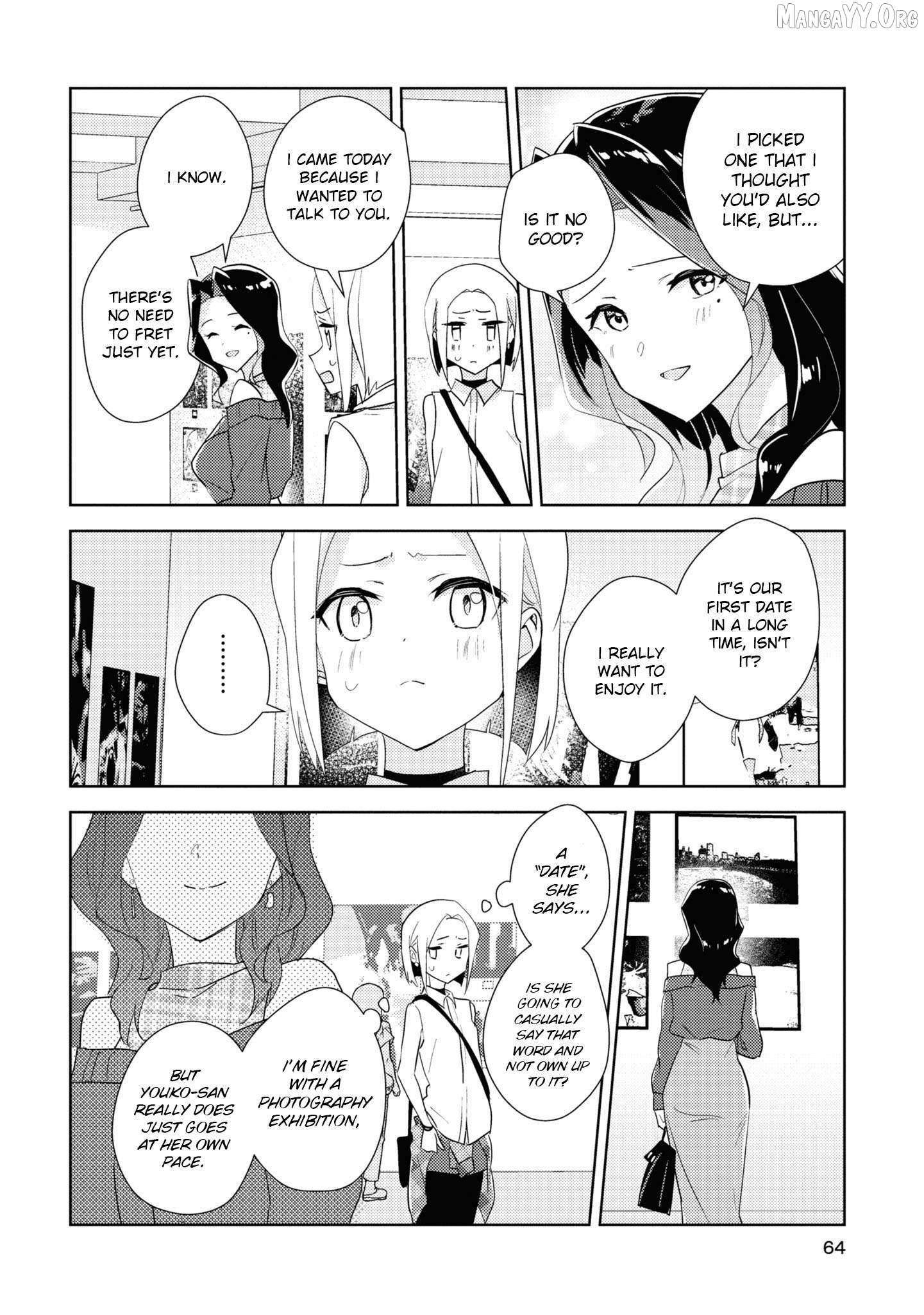 Watashi no Yuri wa Oshigoto desu! Chapter 75 page 8 - 