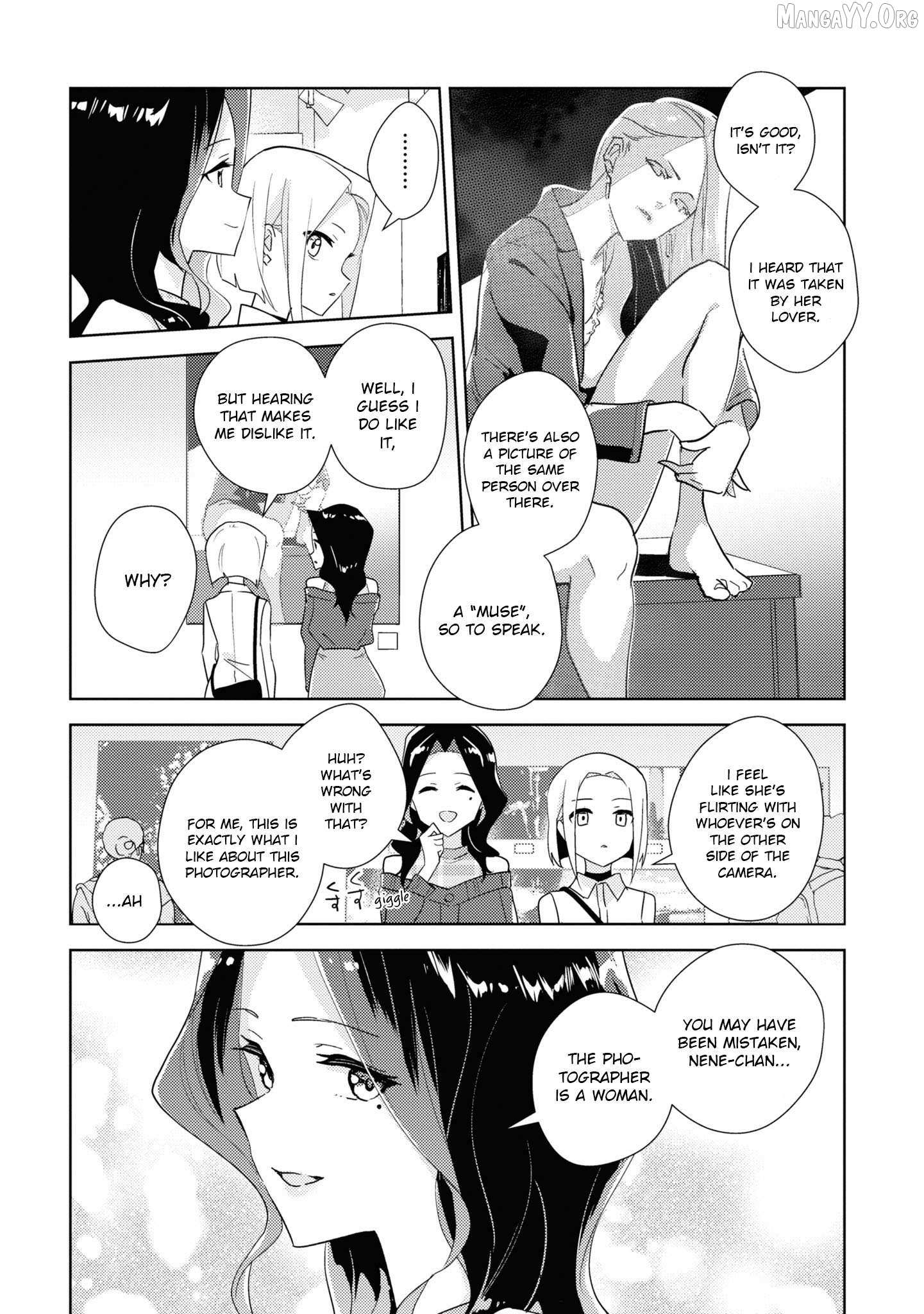Watashi no Yuri wa Oshigoto desu! Chapter 75 page 10 - 