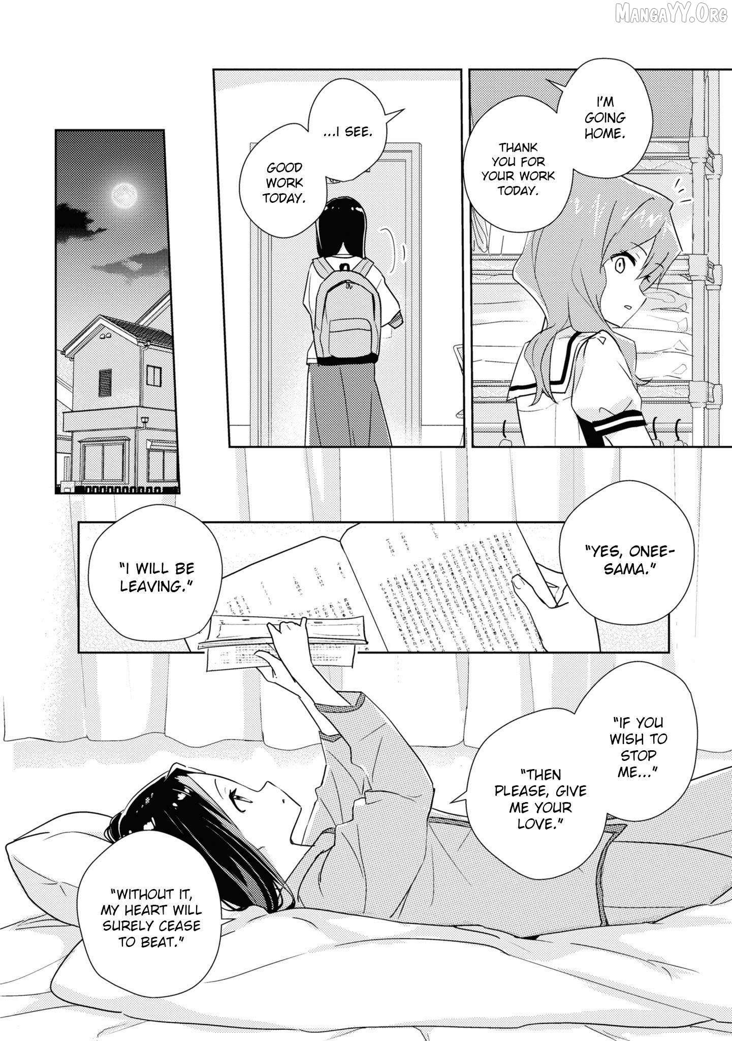 Watashi no Yuri wa Oshigoto desu! Chapter 76 page 17 - 