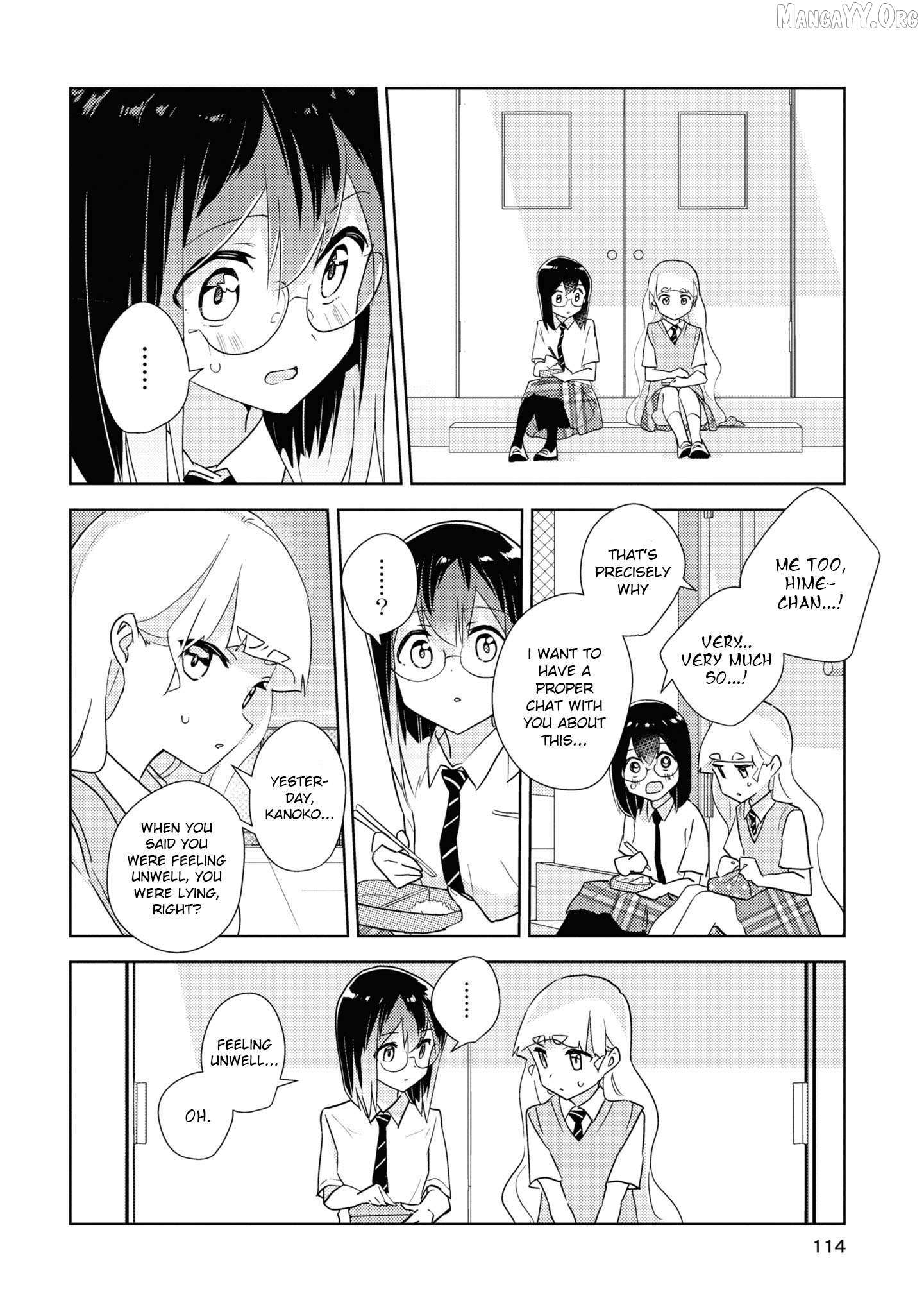Watashi no Yuri wa Oshigoto desu! Chapter 76 page 21 - 