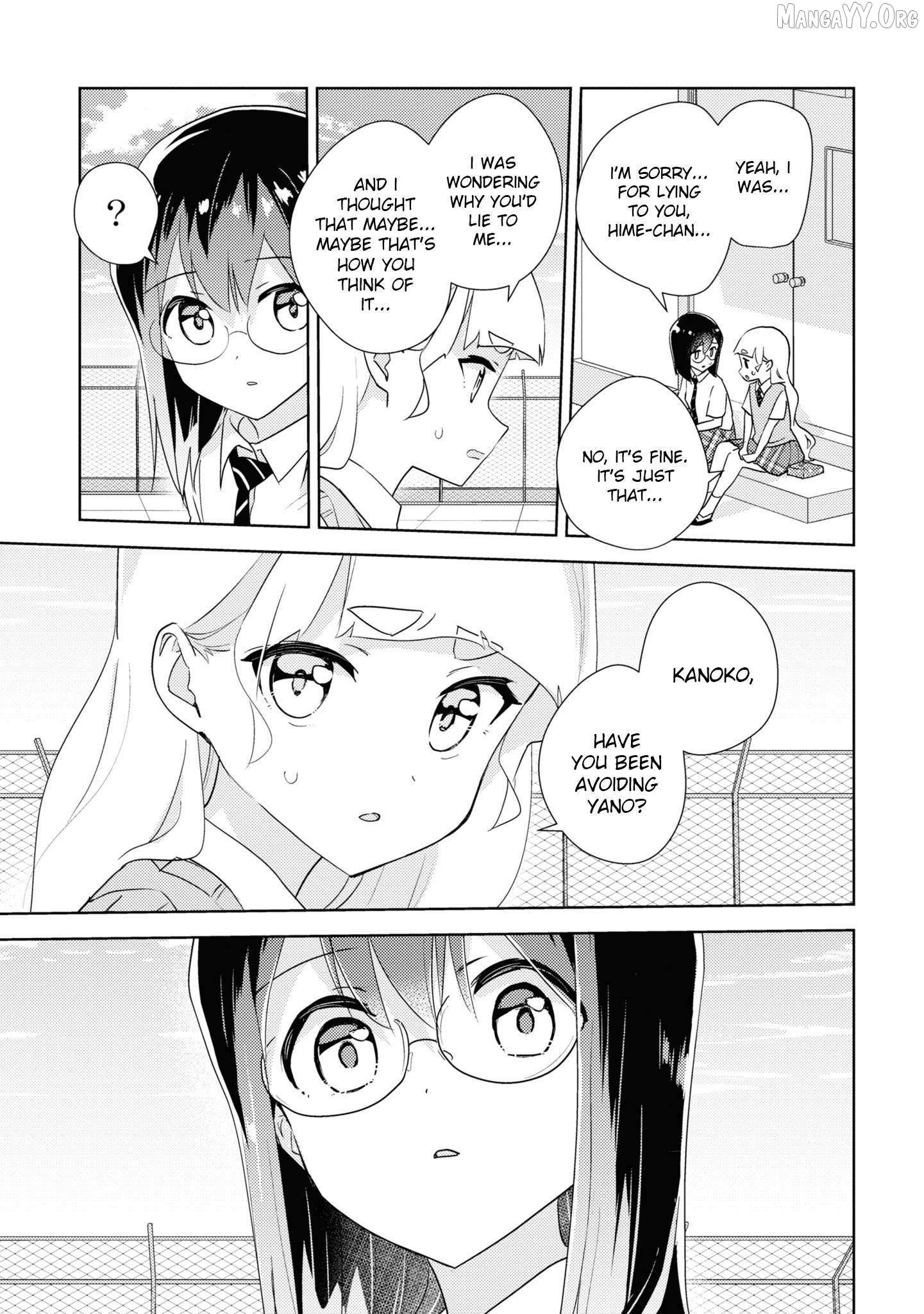 Watashi no Yuri wa Oshigoto desu! Chapter 76 page 22 - 