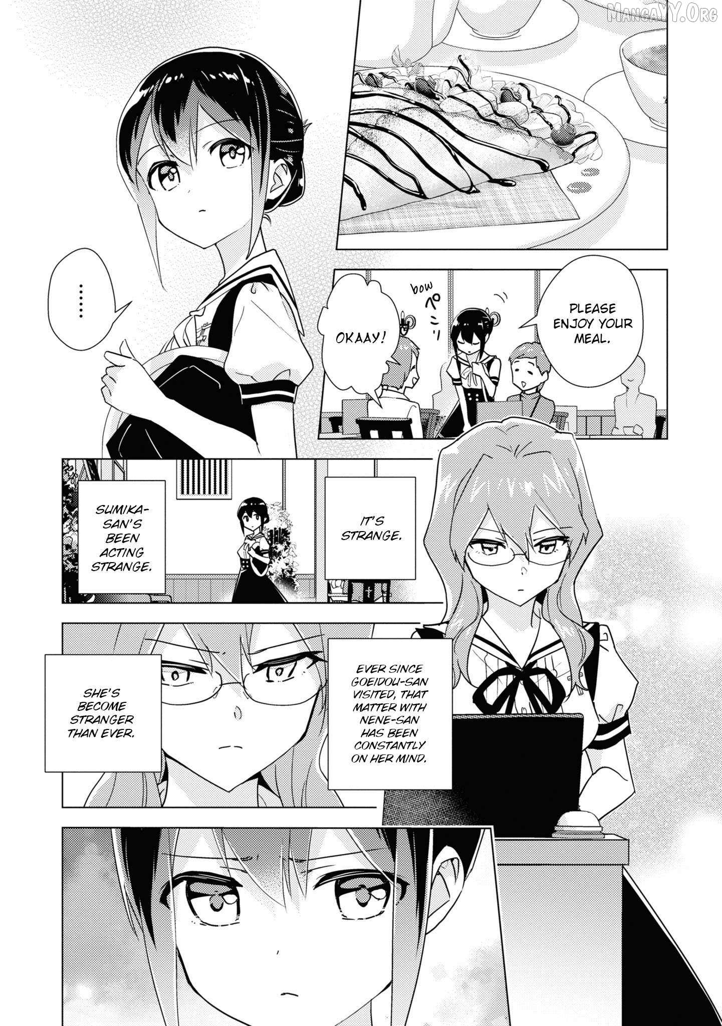 Watashi no Yuri wa Oshigoto desu! Chapter 76 page 4 - 