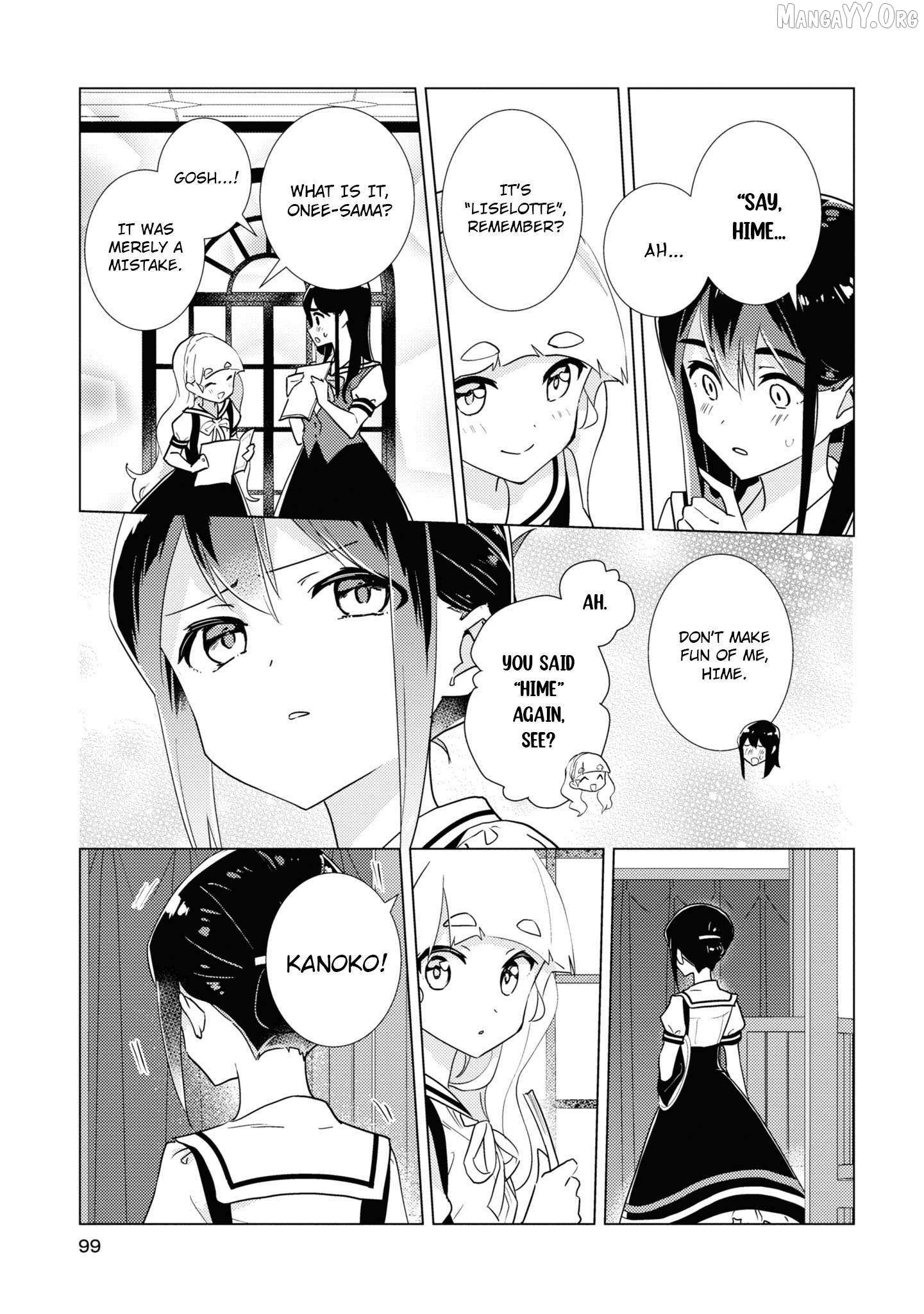 Watashi no Yuri wa Oshigoto desu! Chapter 76 page 6 - 
