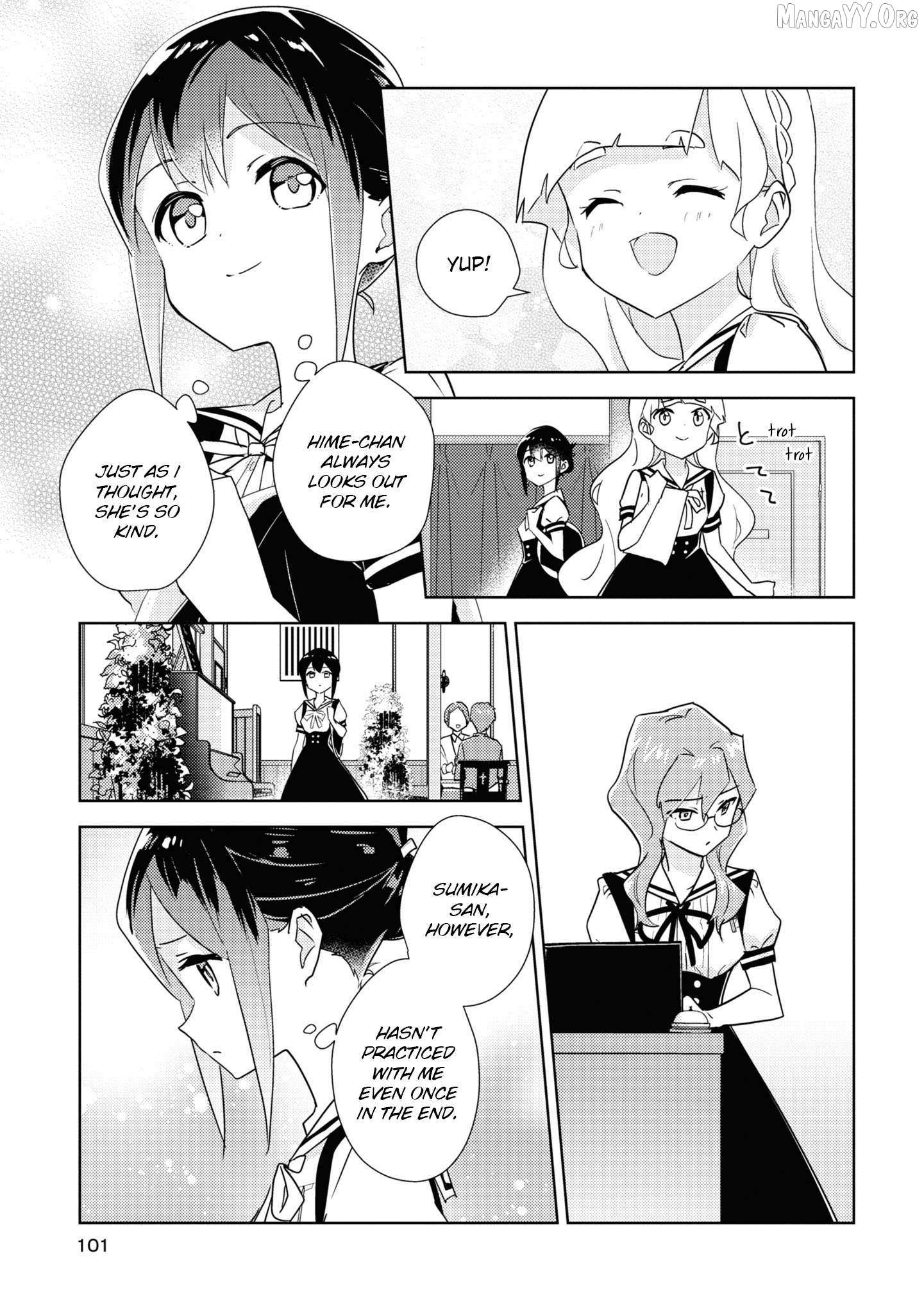 Watashi no Yuri wa Oshigoto desu! Chapter 76 page 8 - 