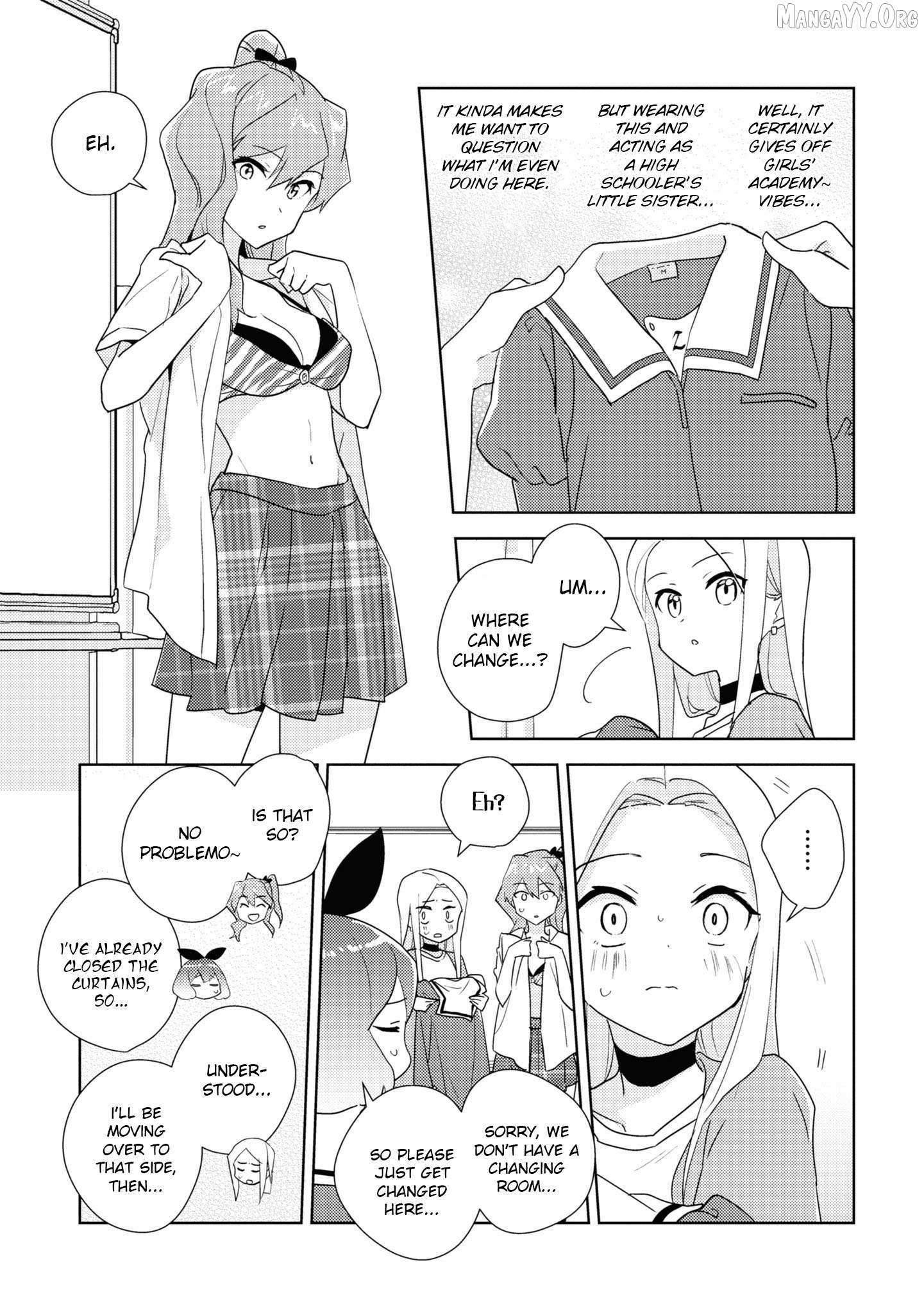 Watashi no Yuri wa Oshigoto desu! Chapter 77.5 page 3 - 