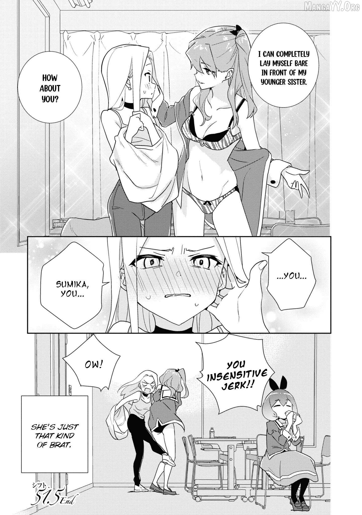 Watashi no Yuri wa Oshigoto desu! Chapter 77.5 page 6 - 