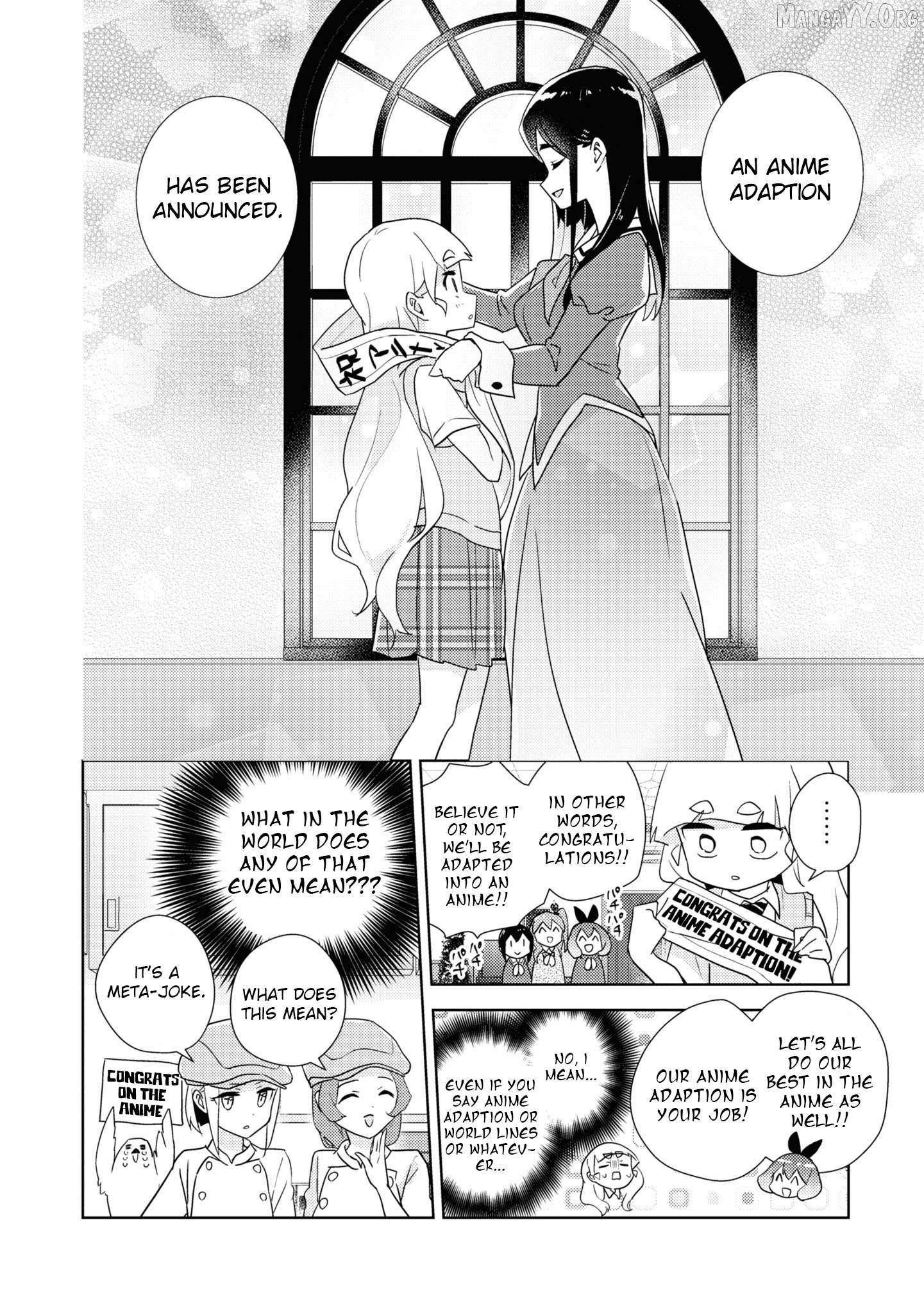 Watashi no Yuri wa Oshigoto desu! Chapter 77.7 page 5 - 