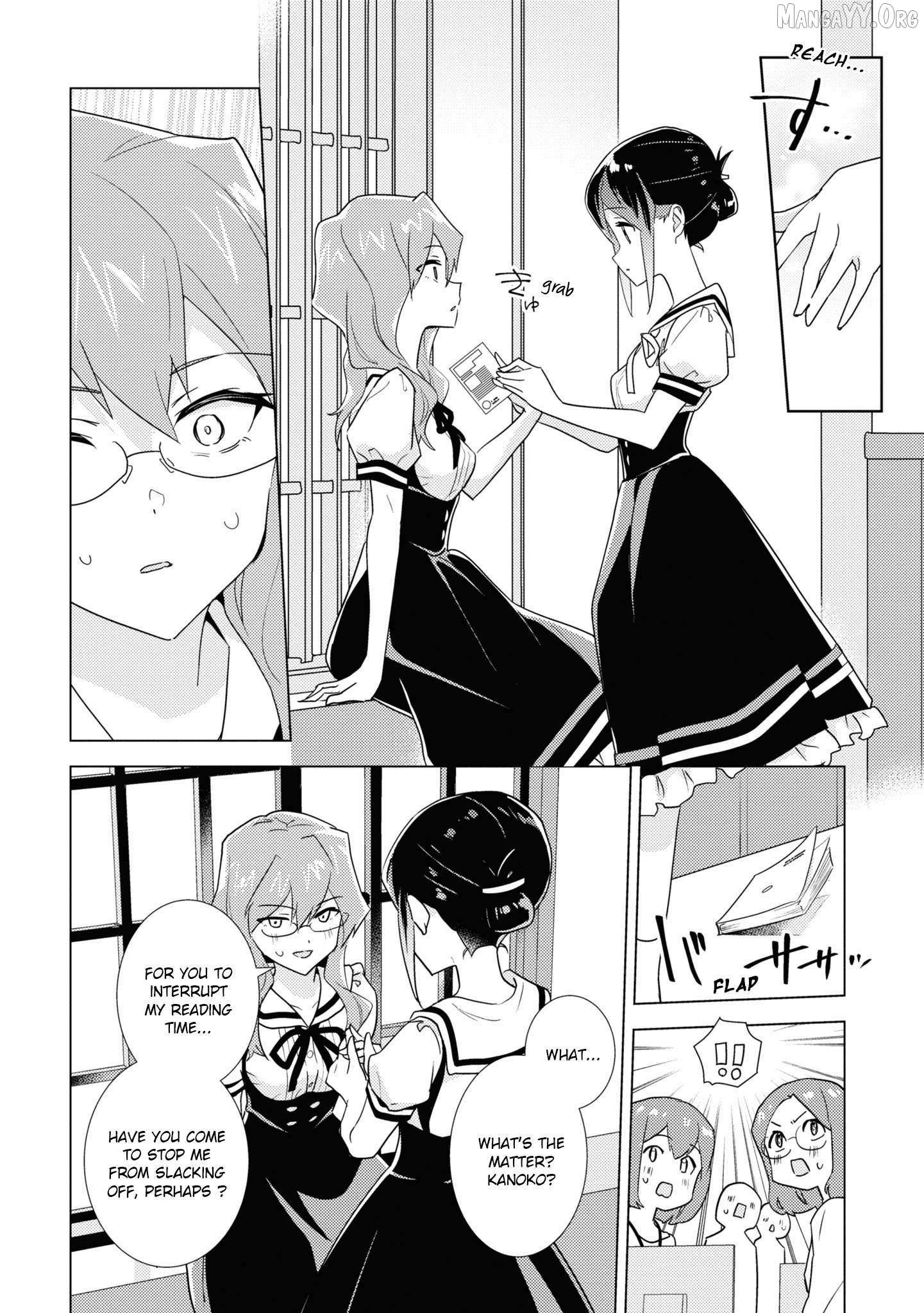 Watashi no Yuri wa Oshigoto desu! Chapter 77 page 12 - 