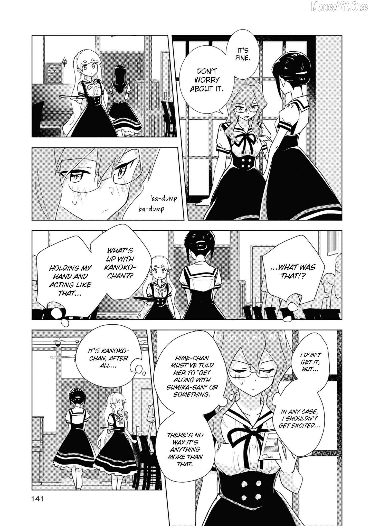 Watashi no Yuri wa Oshigoto desu! Chapter 77 page 15 - 