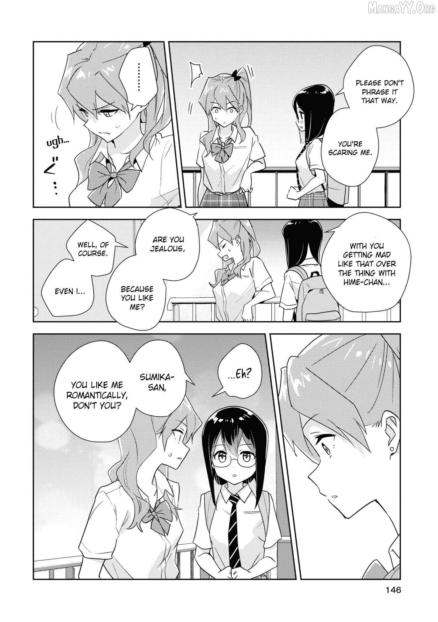 Watashi no Yuri wa Oshigoto desu! Chapter 77 page 20 - 
