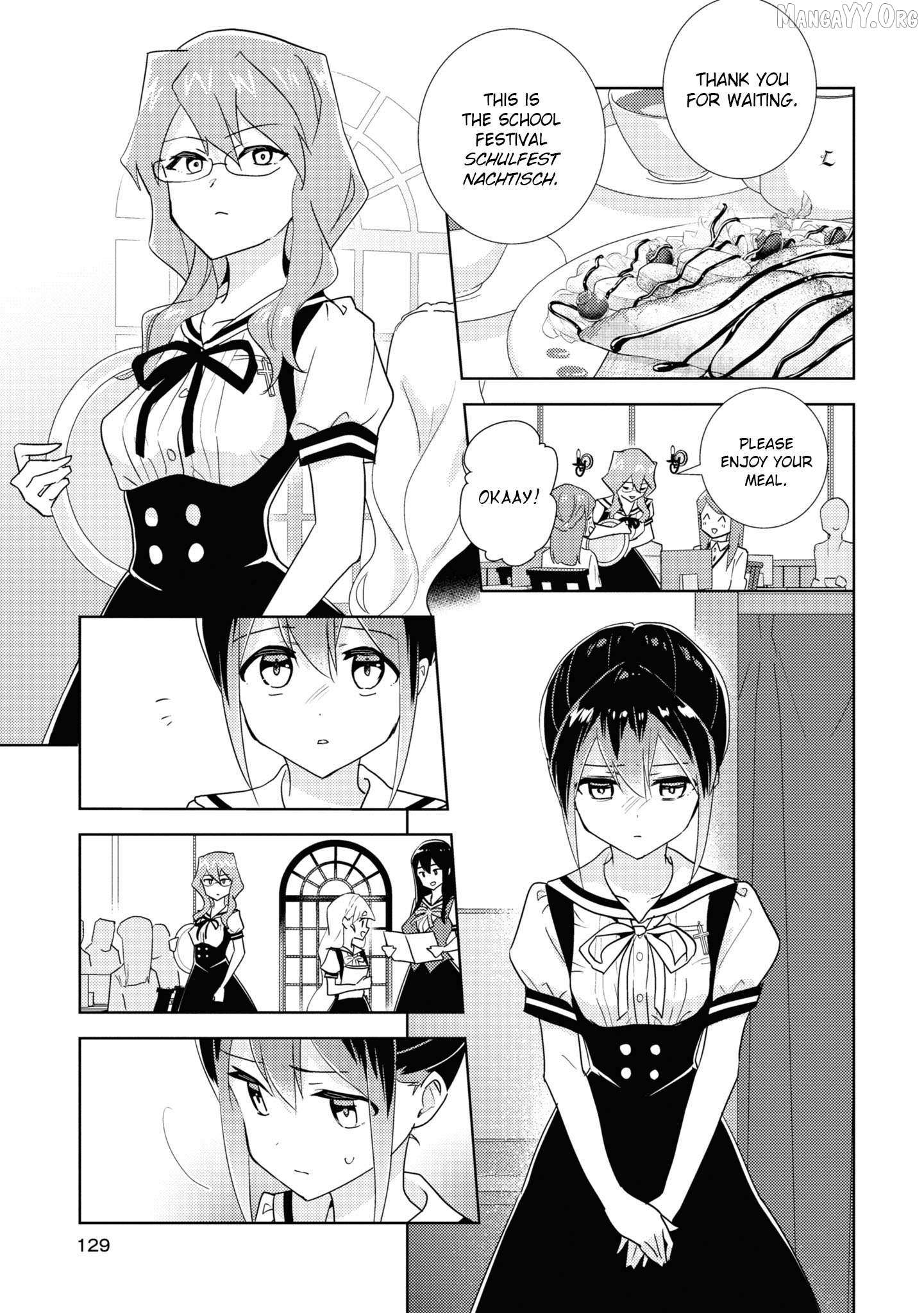 Watashi no Yuri wa Oshigoto desu! Chapter 77 page 3 - 