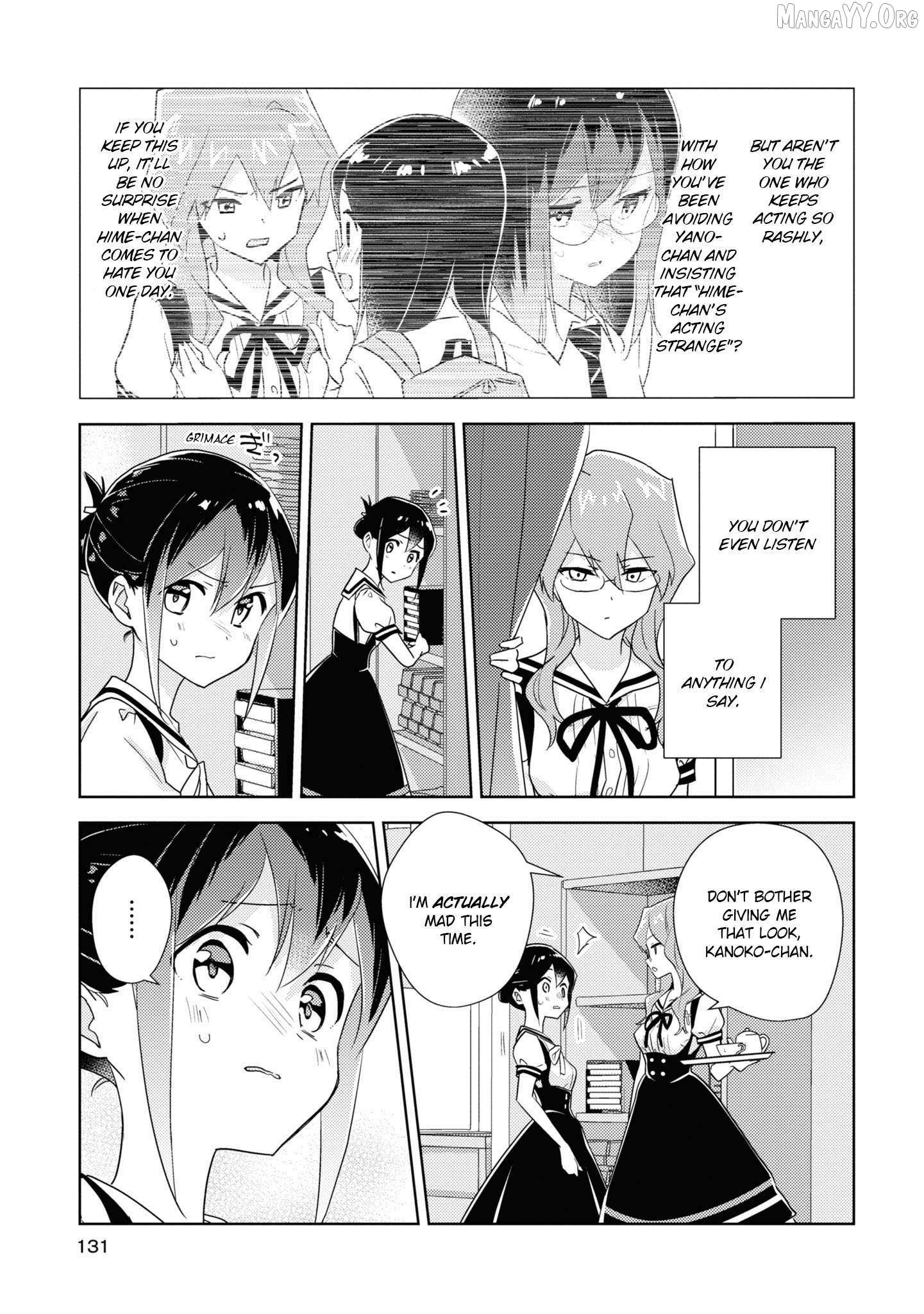 Watashi no Yuri wa Oshigoto desu! Chapter 77 page 5 - 