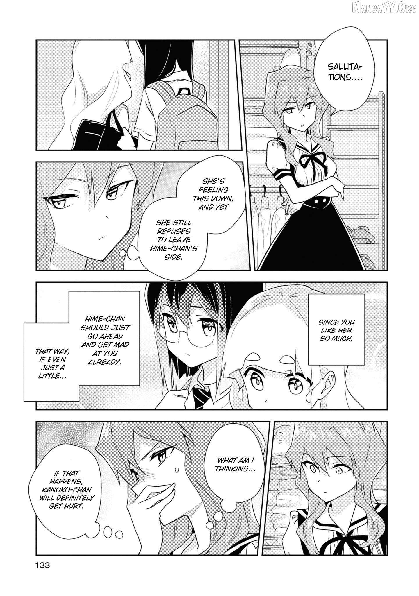 Watashi no Yuri wa Oshigoto desu! Chapter 77 page 7 - 