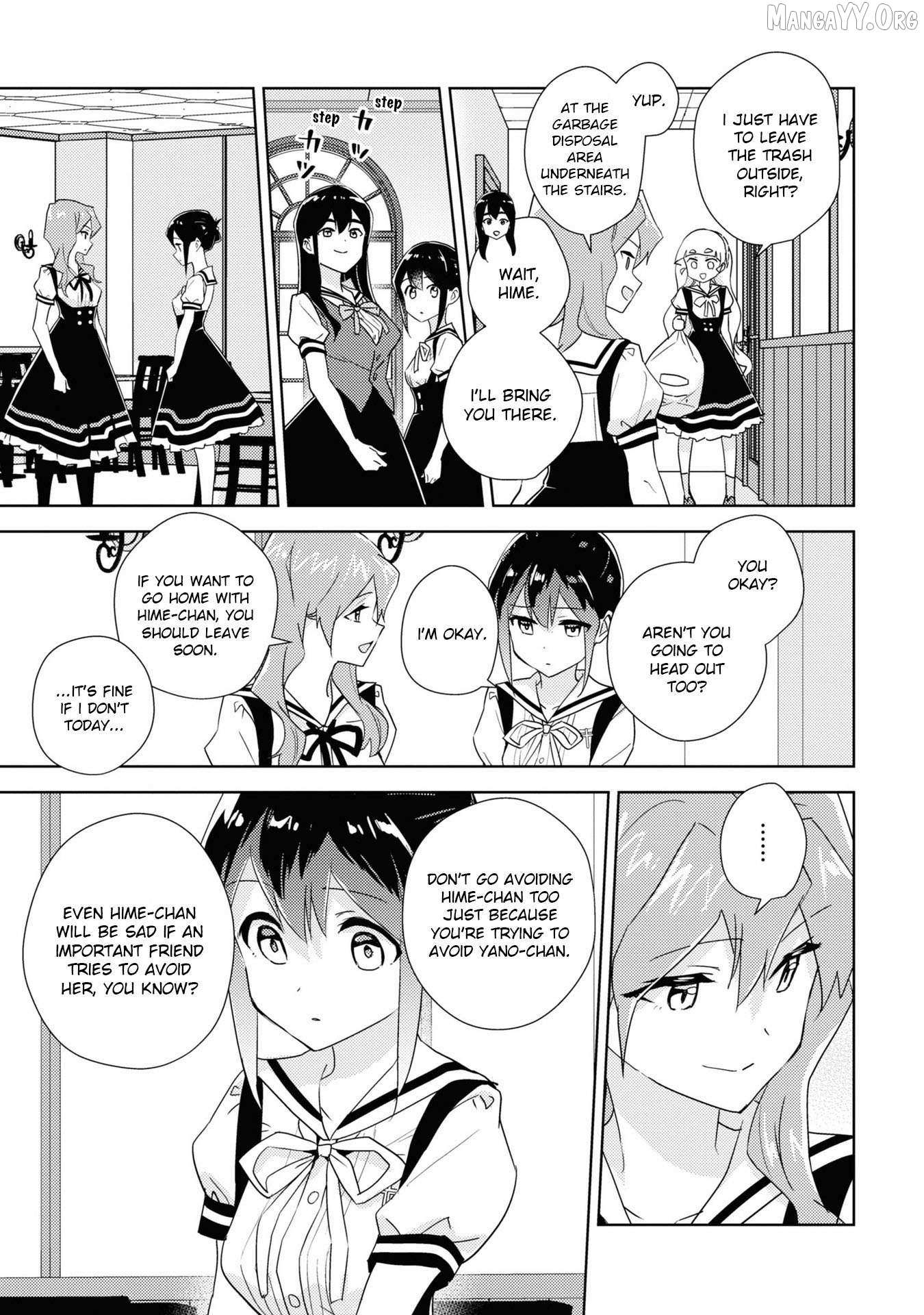 Watashi no Yuri wa Oshigoto desu! Chapter 78 page 11 - 