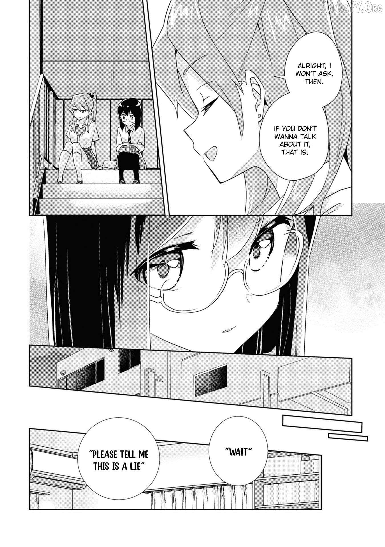 Watashi no Yuri wa Oshigoto desu! Chapter 78 page 16 - 